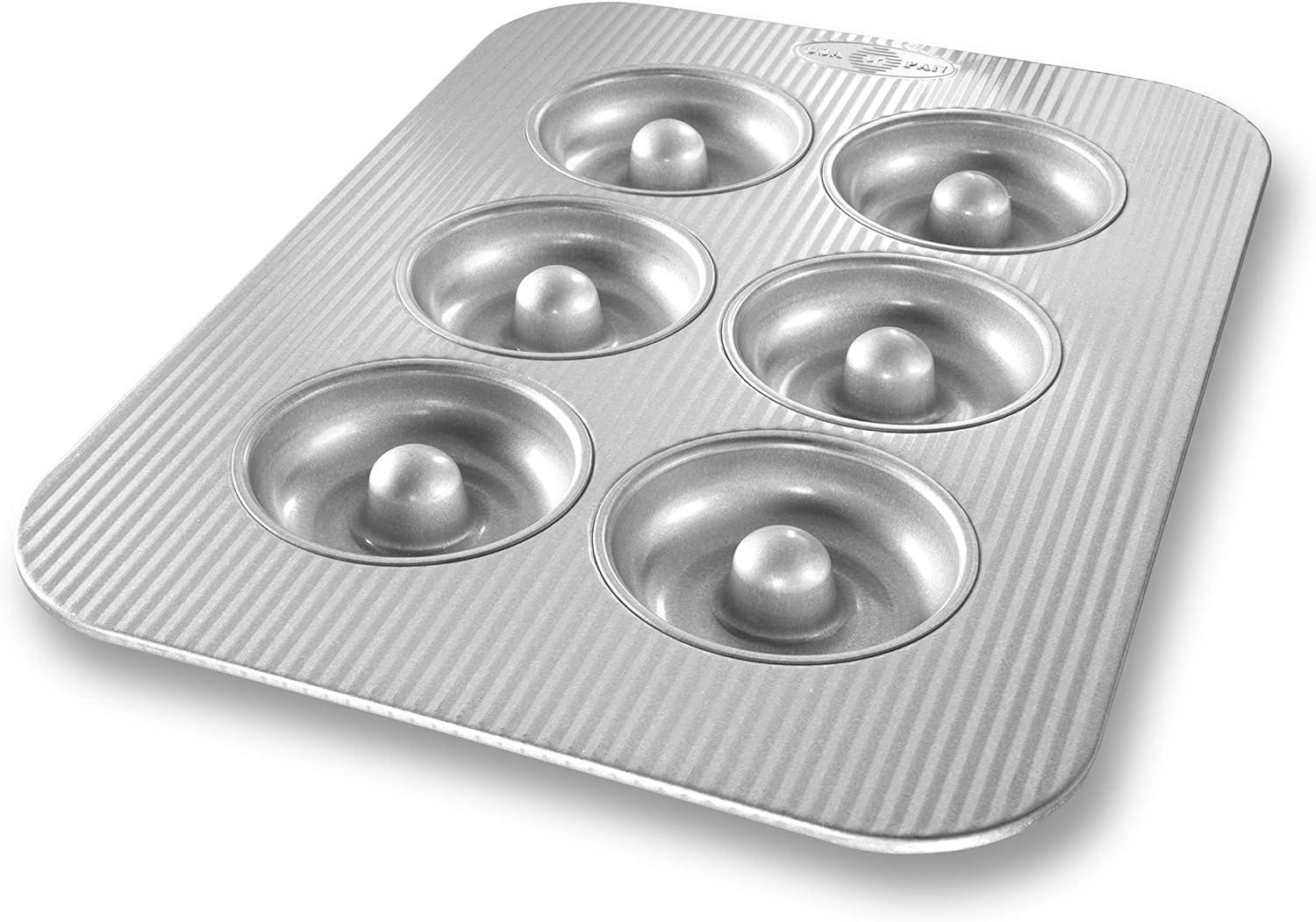 USA Pan Aluminized Steel Donut Pan (6-Well) Versus Non-Stick Metal Pans: Tested for Durability & Seasonal Use