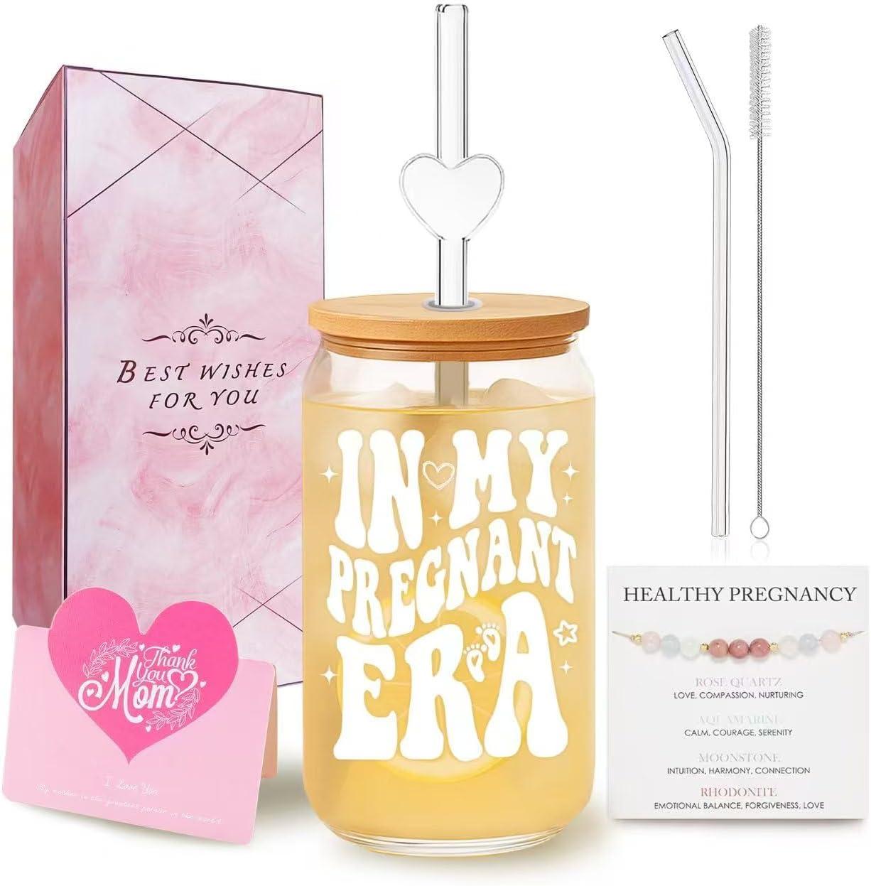 Surprising Gift: Lavender Candle with Funny Saying for Expectant Mom