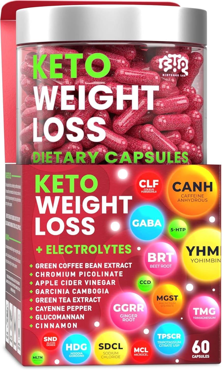 Keto Weight Loss Showdown: Natural Appetite Suppressant & Metabolism Booster Tested with Apple Cider, Green Coffee Bean Extract