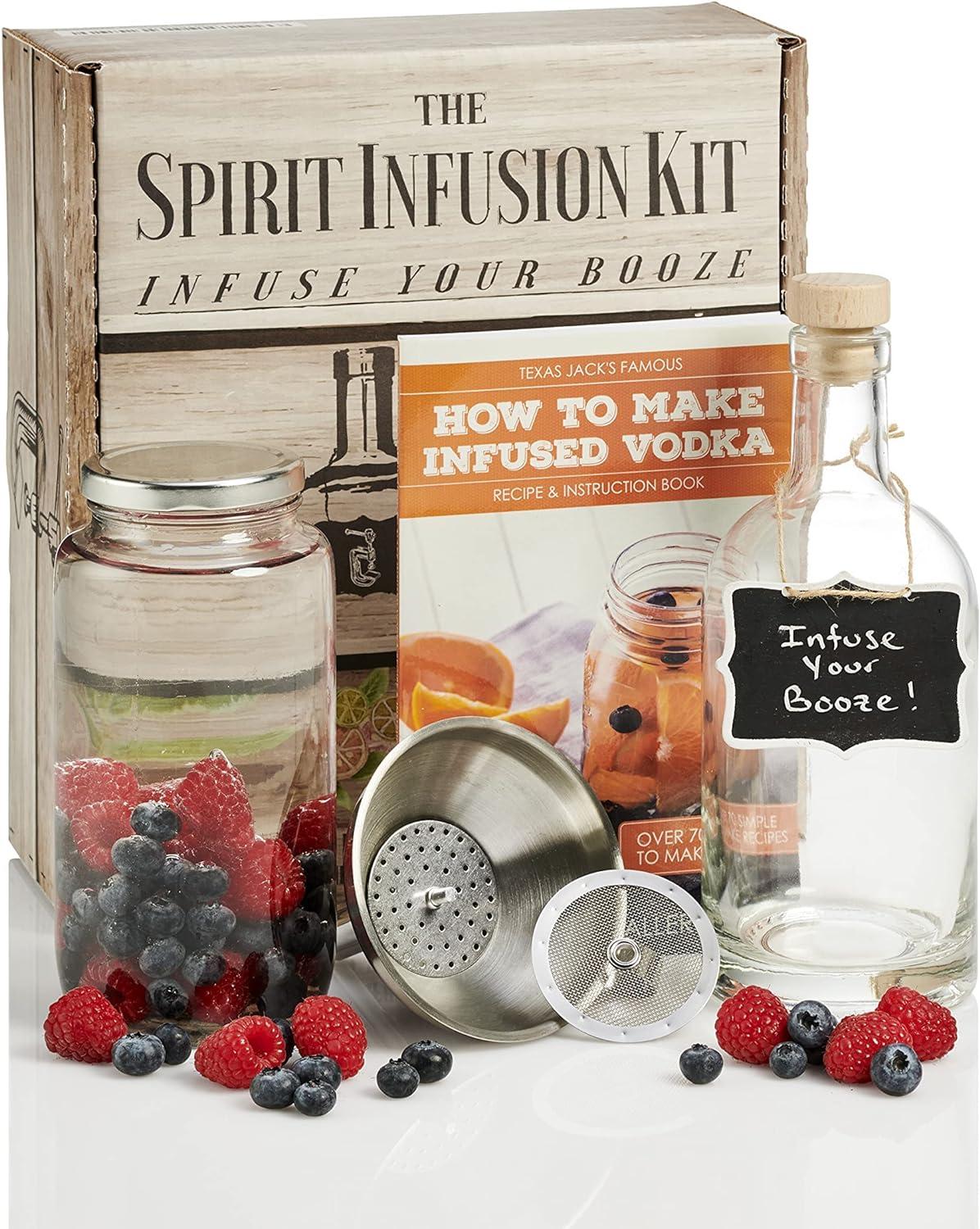 Surprising Flavors: Spirit Infusion Kit... 70+ Vodka Recipes for Cocktail Gift Buyers