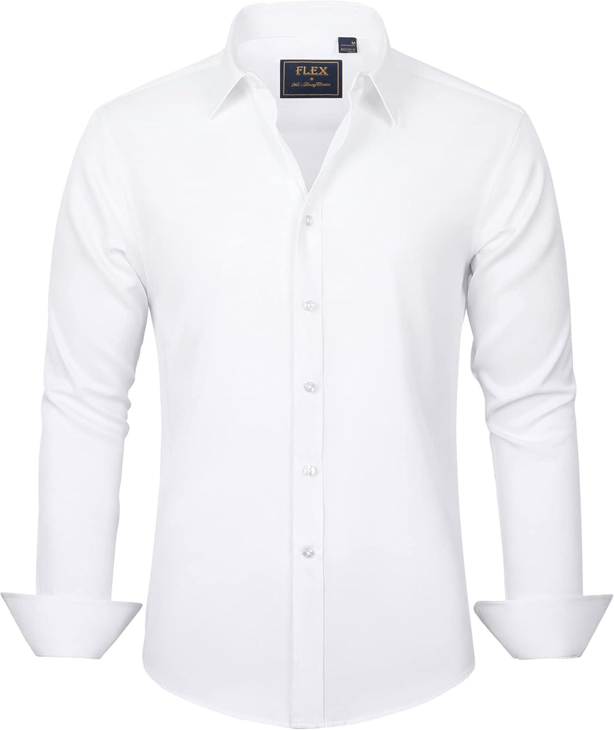Men's Dress Shirt Showdown: Poplin, Stretch Wrinkle-Free, Stain Shield