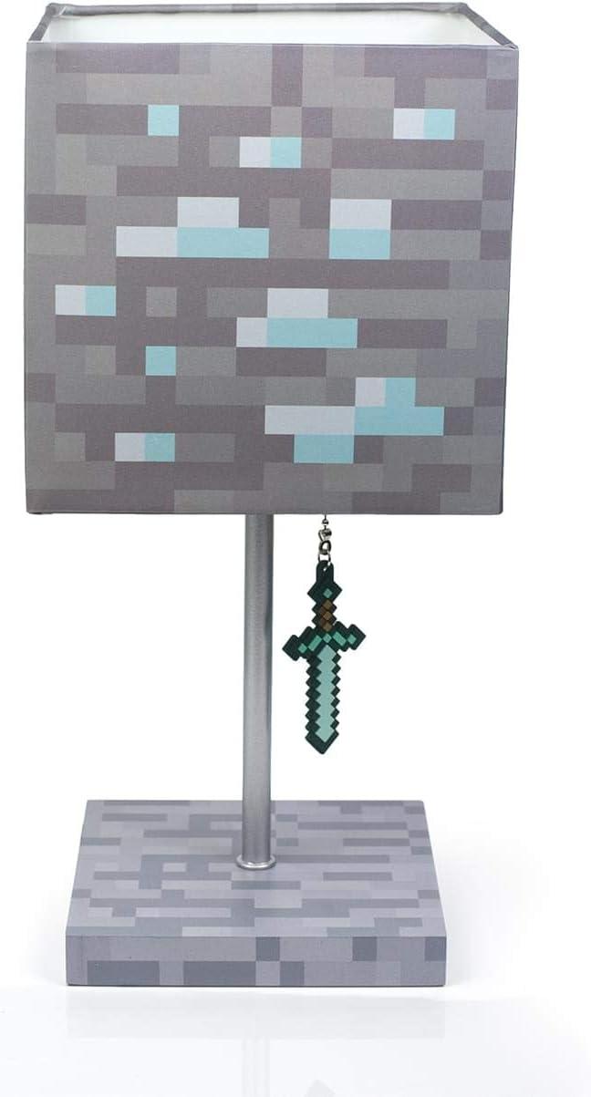 Minecraft Lamp Tested: Surprising Diamond Ore Decor for Gamers