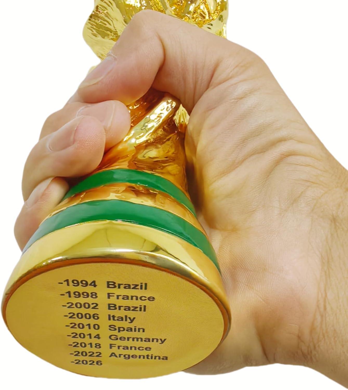 World Soccer Trophy Replica (3D Detailing) vs. Champion Trophy Decor (8-Inch Stand): Tested for Office Aesthetics