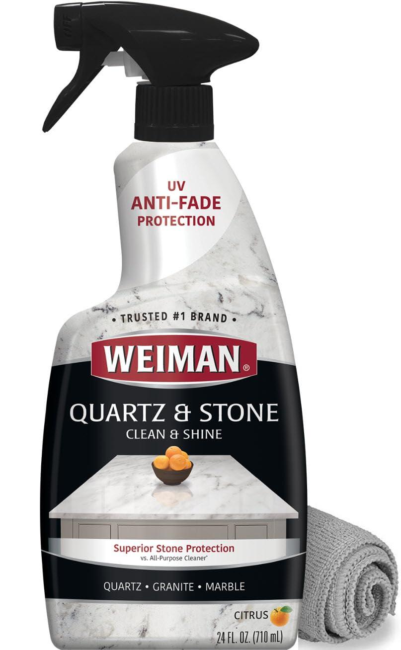 Tested Clean: Weiman vs. Stone Shine - UV Defense, Citrus, Tested at Home…