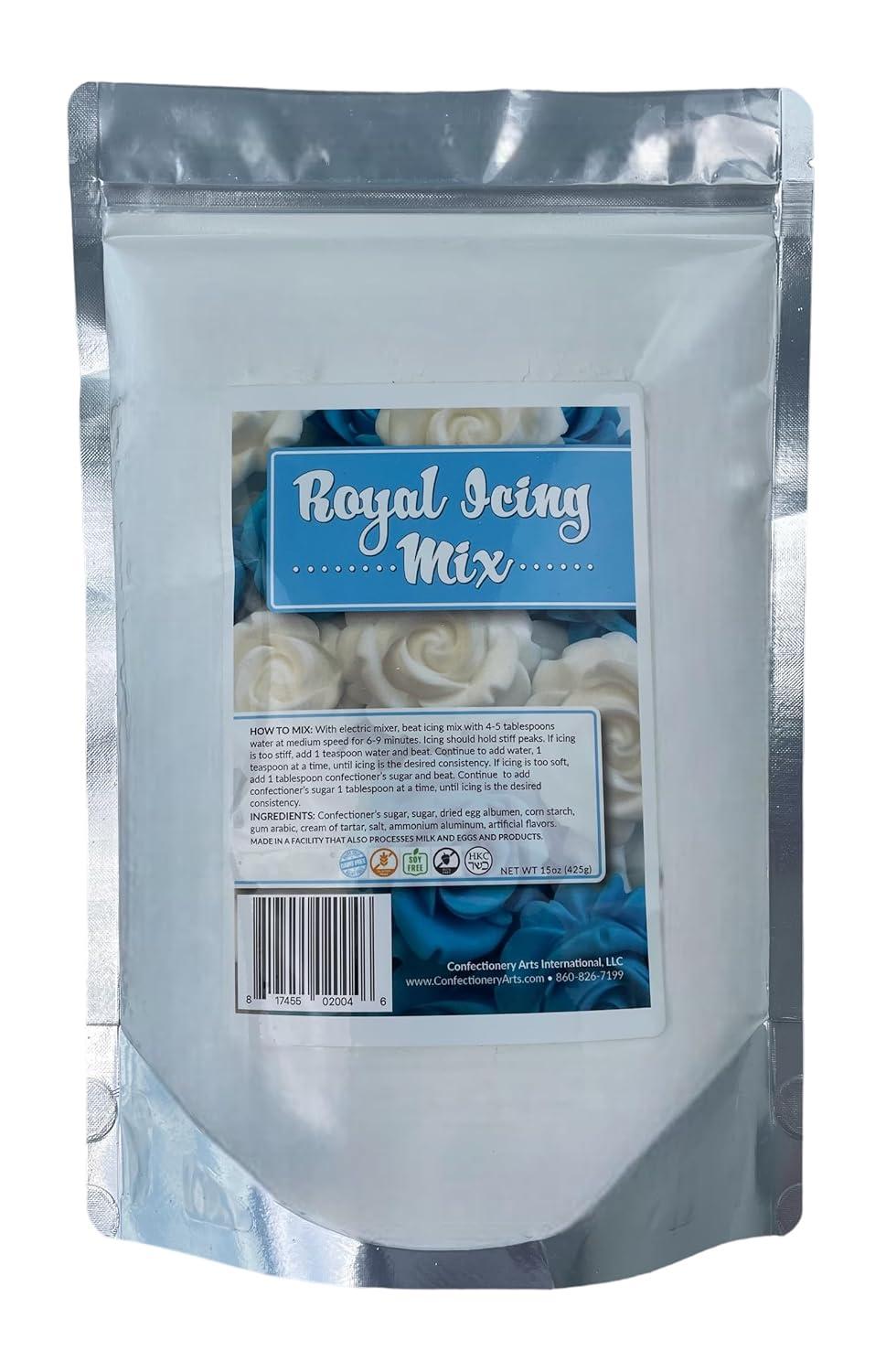 Royal Icing Mix Showdown: Versatile, Tested, Ready-Add Water, 15 Ounces...Perfect Cookie Season Stage!