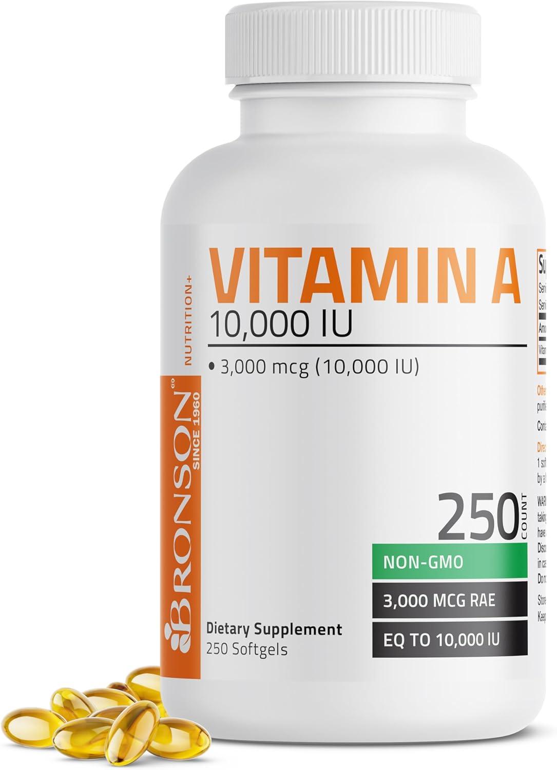 Bronson's Tested Vitamin A vs. rivals: Surprising Vision Boost & Non-GMO Power