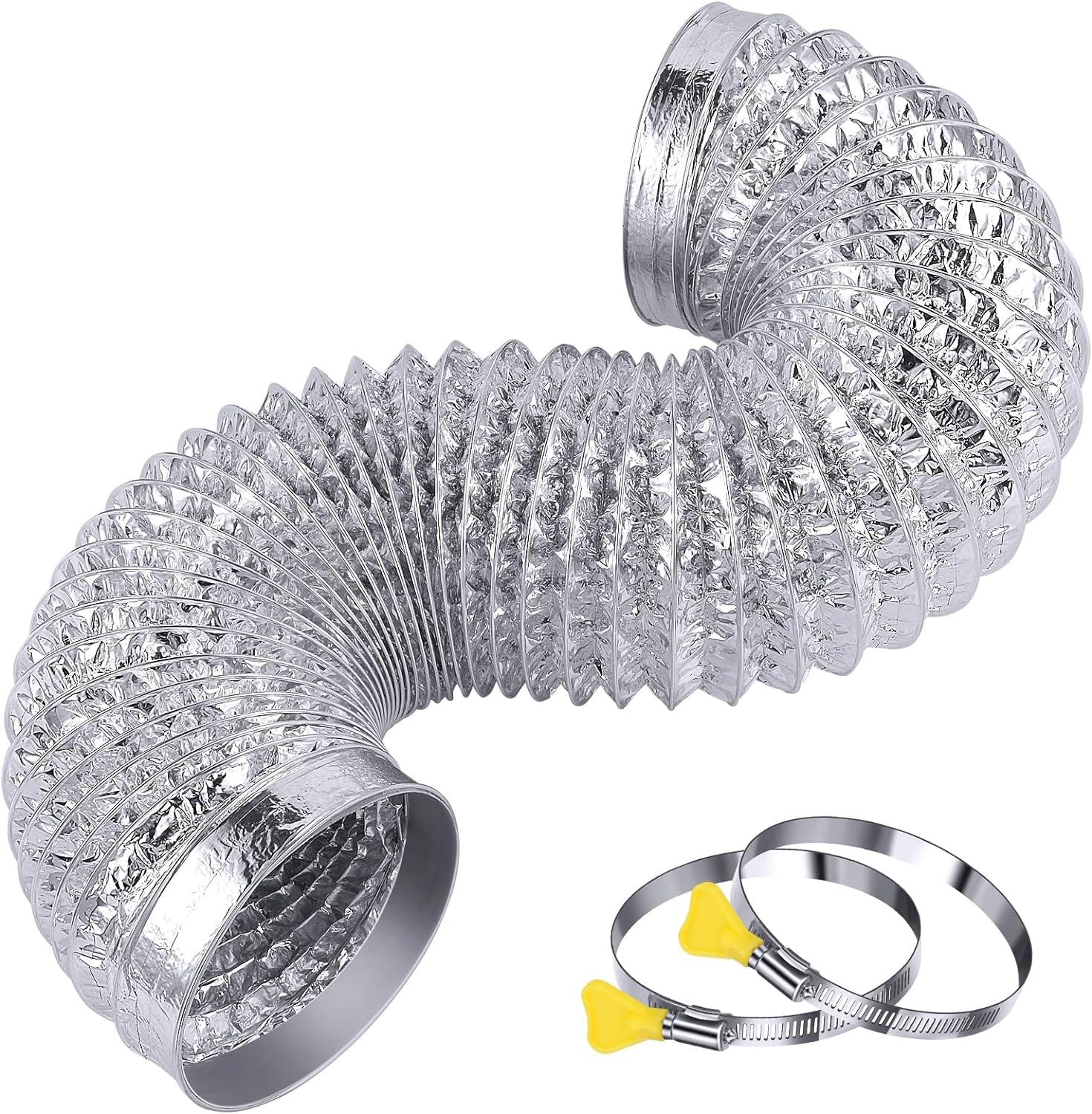 Versatile Tight-Space Duct Kit Compares Tested 6-Ply... Heavy Duty With Clamps The Smart Way