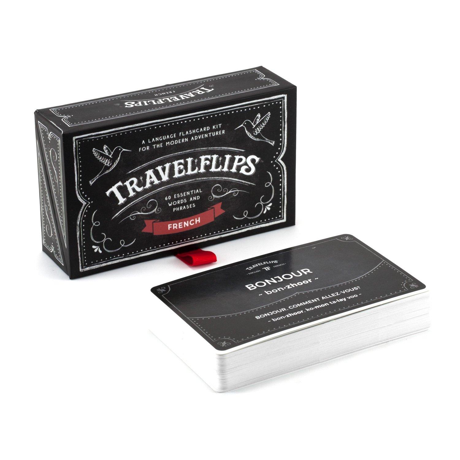 French Flashcards Versus - Tested Vocabulary & Travel Gift - Easy For Beginners!