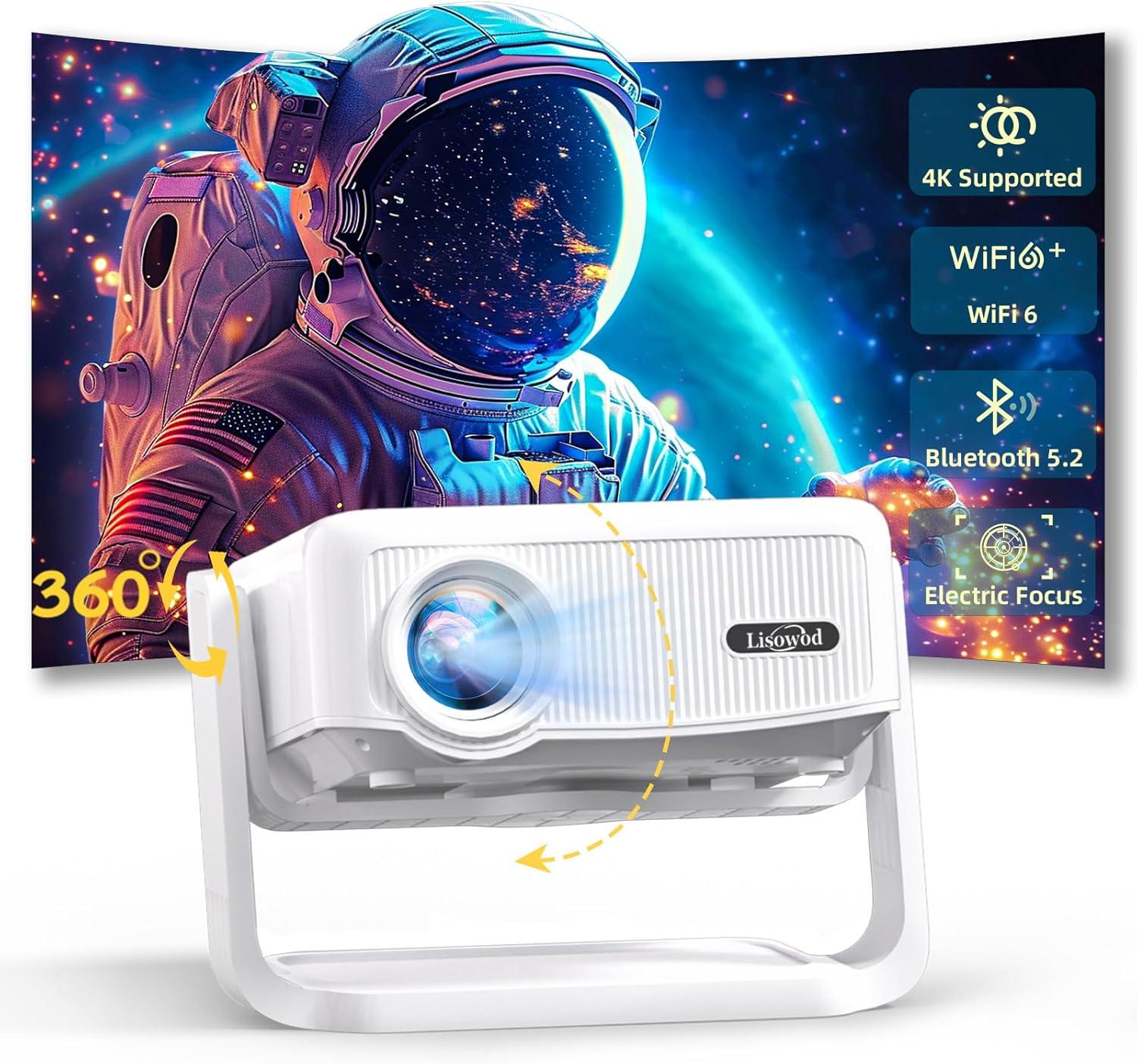 Get Tested: WiFi Mini-Projector Showdown 360° Stand, 550 ANSI… Go Big!