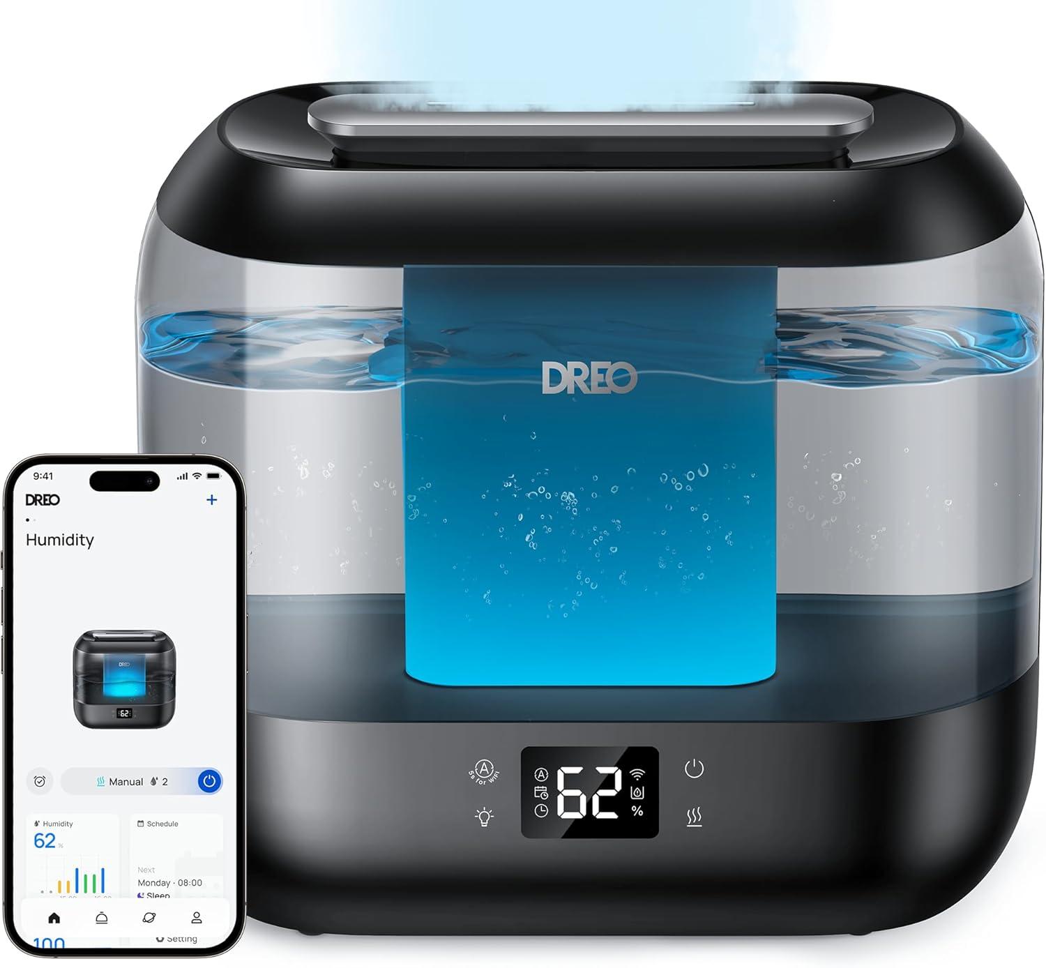 Dreo 4L Smart Humidifier: Tested Relief for Sleep... Seasonal Essential!