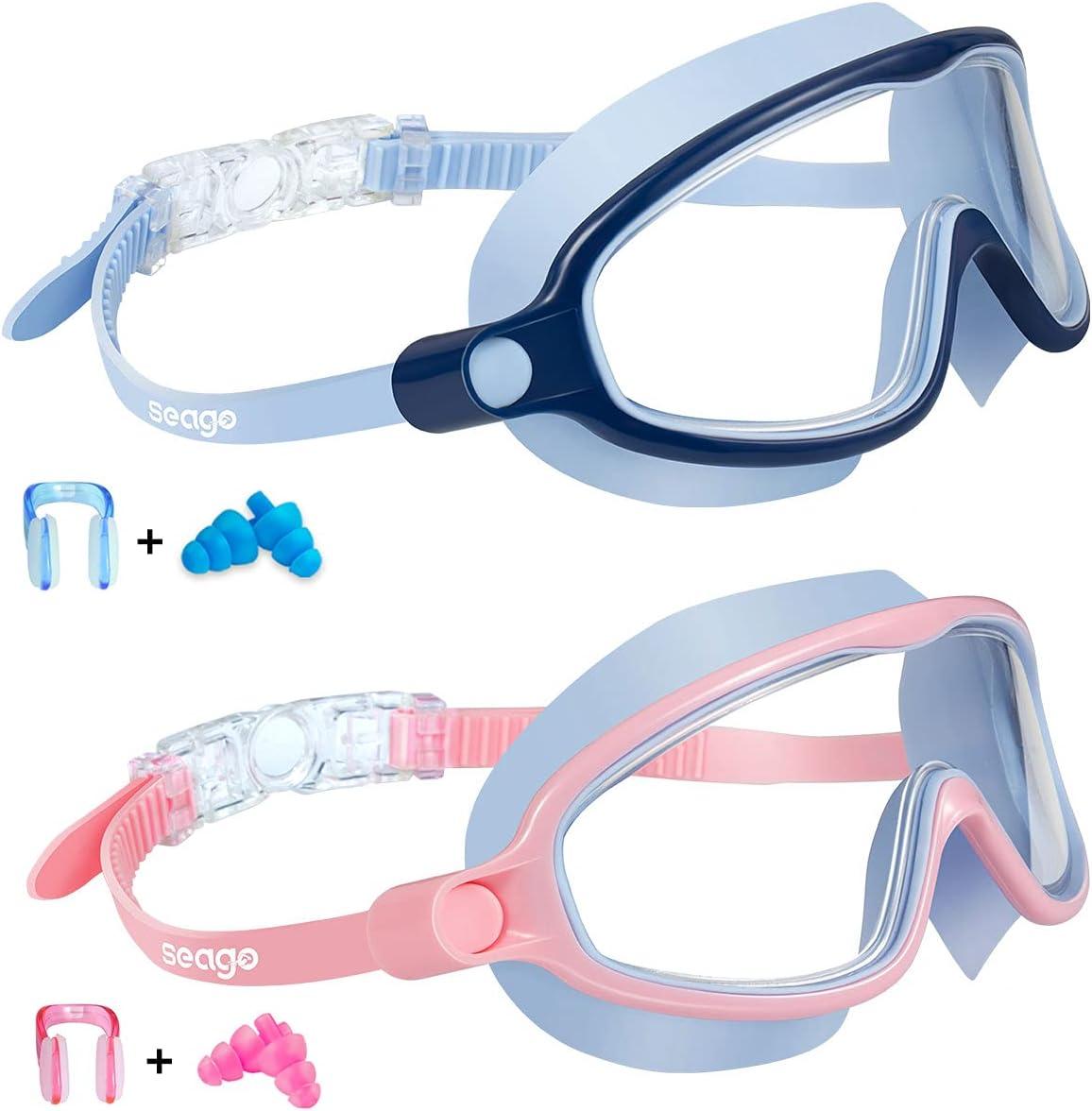 Seago Swim Goggles Test: Anti-Fog, Wide-View Kids' Swim Gear Comparison... Perfect For Summer!