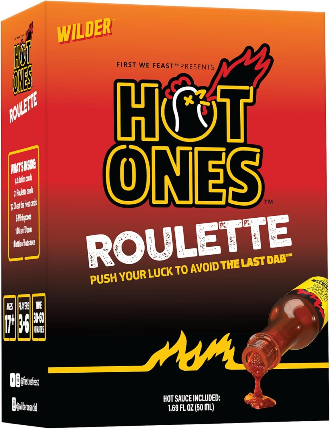 Hot Ones Roulette vs. Push Your Luck... Tested Hot Sauce Included or Game Show Fun?