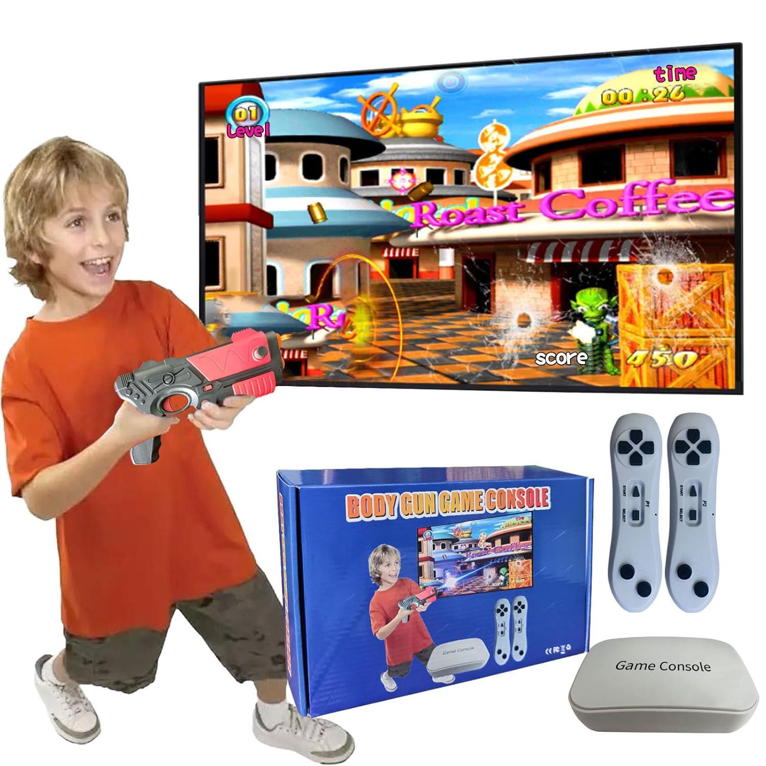 Damcoola Game Console vs. Retro Joy: 900+ Games, AR Gun Play, Handheld Fun Showdown For Kids... Plus!