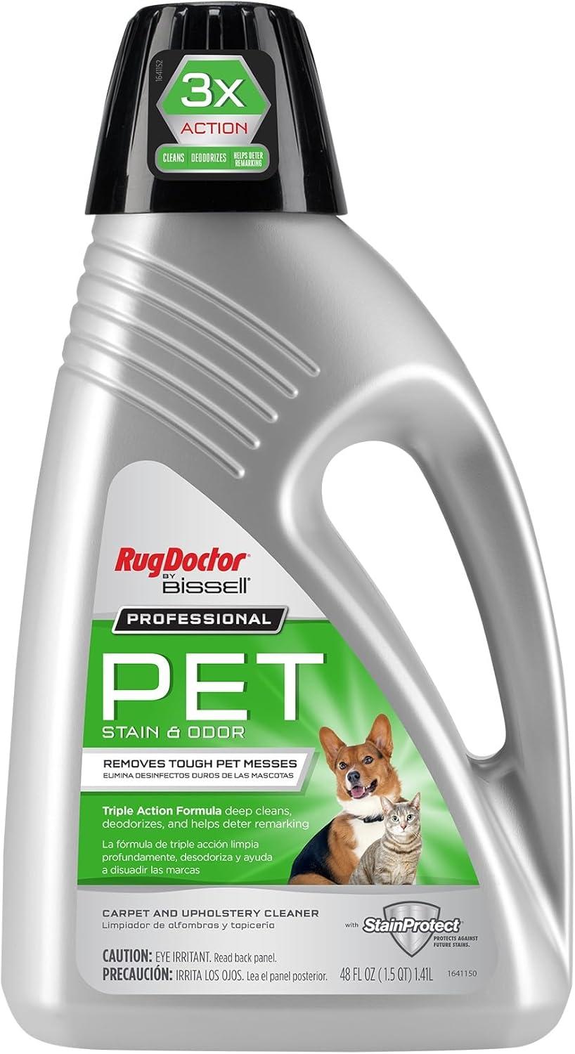 Triple Action Cleaners Showdown: Pet Stain Solution vs. Aroma Test