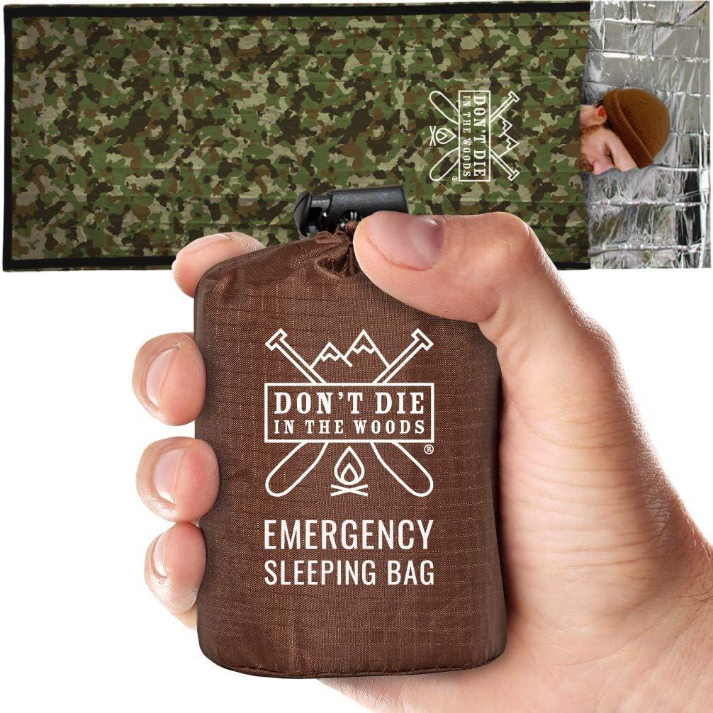 Emergency Hooded Bag: Tested Versus Liner—Lightweight, Waterproof, Thermal... Backpacking Big Share