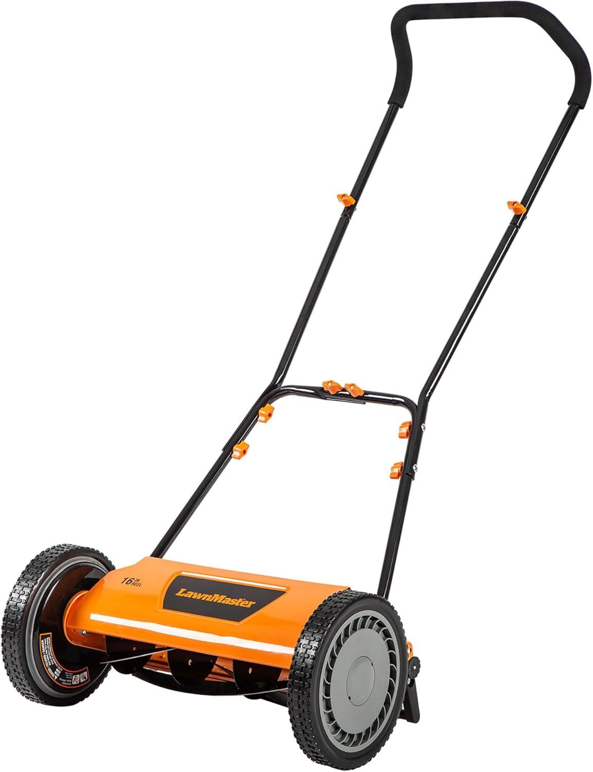 LawnMaster Versus Push Reel: Best 16-Inch Cut Tested... amazed!