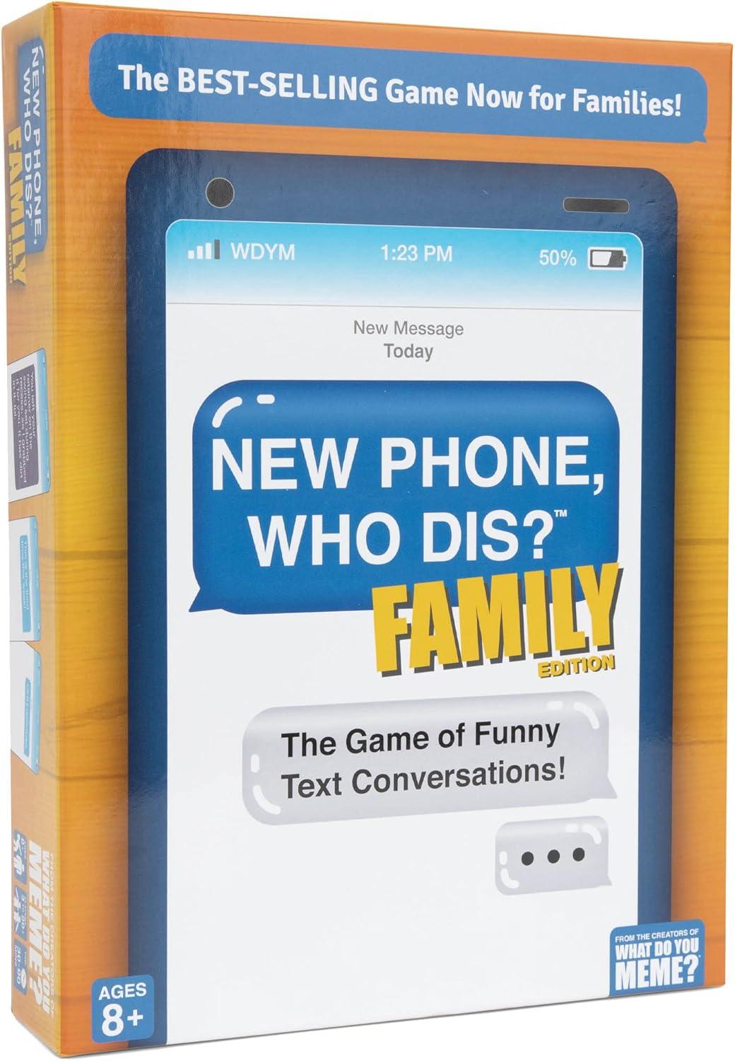 Family Fun Showdown! New Phone, Who Dis? Tested For Games, Cards Galore!