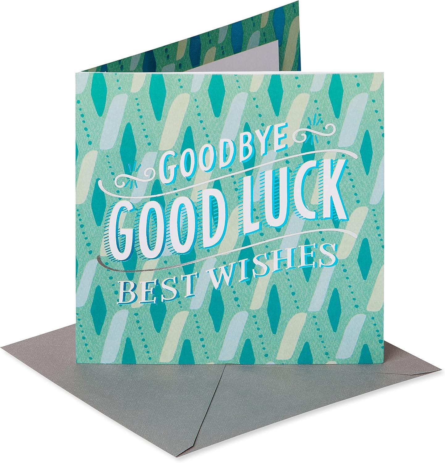 Versus Insight: Goodbye Card Good Luck Compared… Practical Favor!