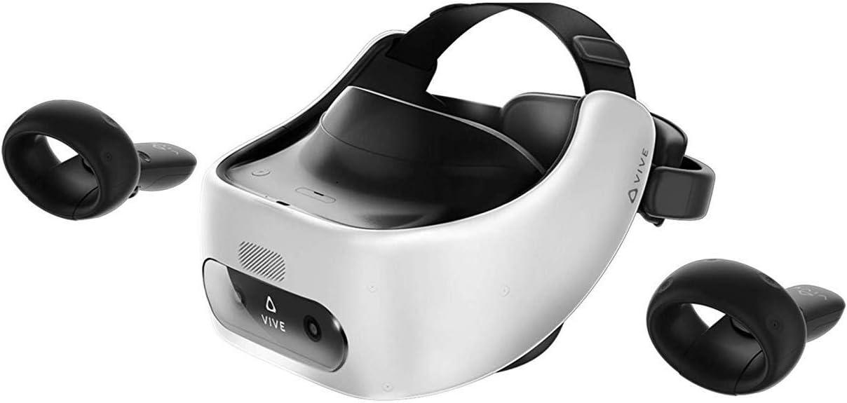 HTC Vive FocusPlus: 6DOF Tested, Surprising Almond White Bundled VR...Quality High!