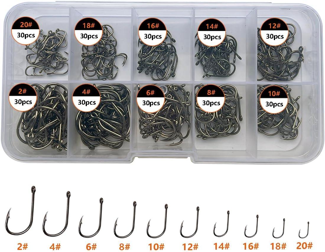 Hook Set Versus Freshwater Needs: 10 Sizes… Tested Fish Hook Surprise!