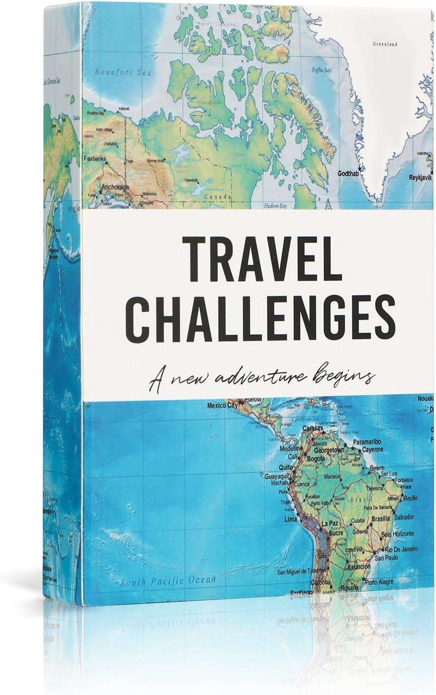50 Cards Tested Versus Bucket List: Couples' Travel Guide Twist... Perfect Gift!