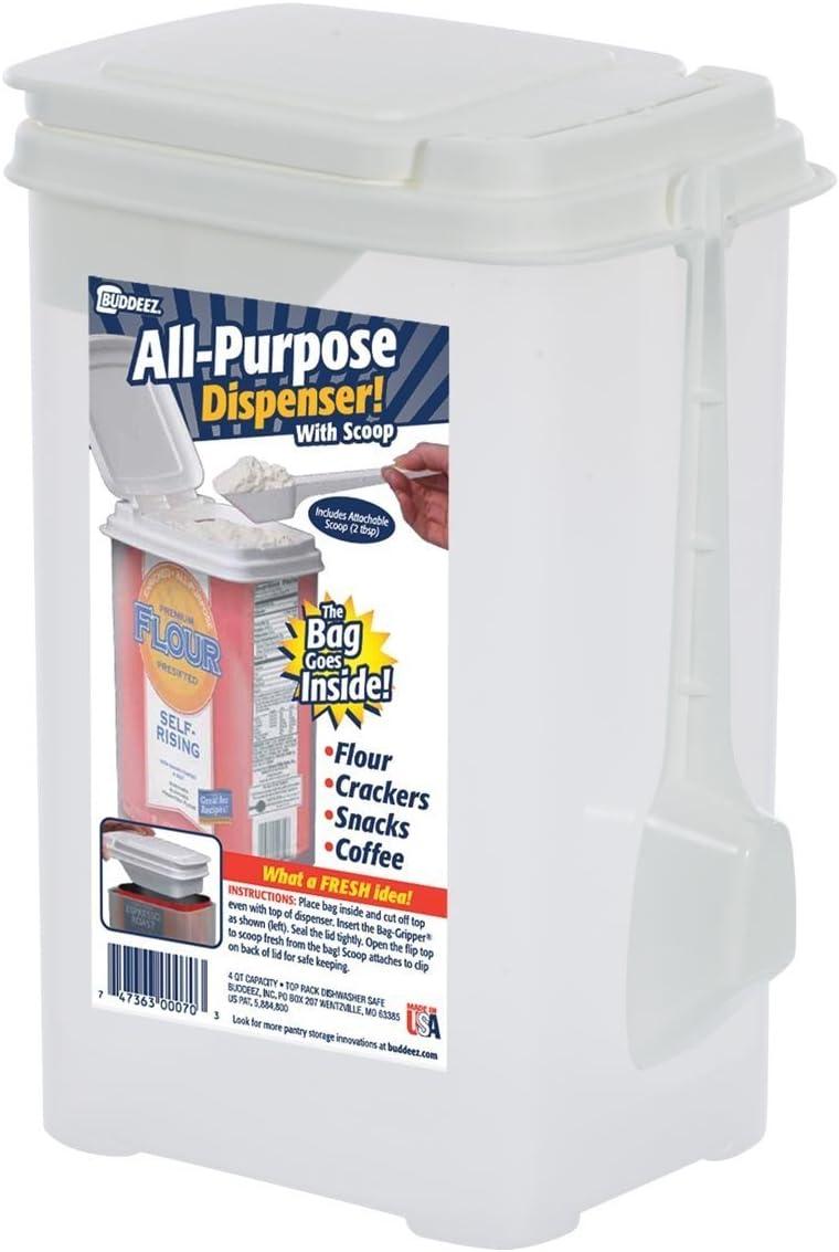 Compare Buddeez Storage - Scoop & Large Capacity: Pantry Organization vs. tested Use Case Reveal