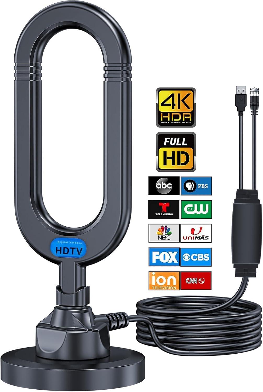 WUMINGLU TV Antenna: 380-Miletested 4K...Smart TV Flexibility Showdown
