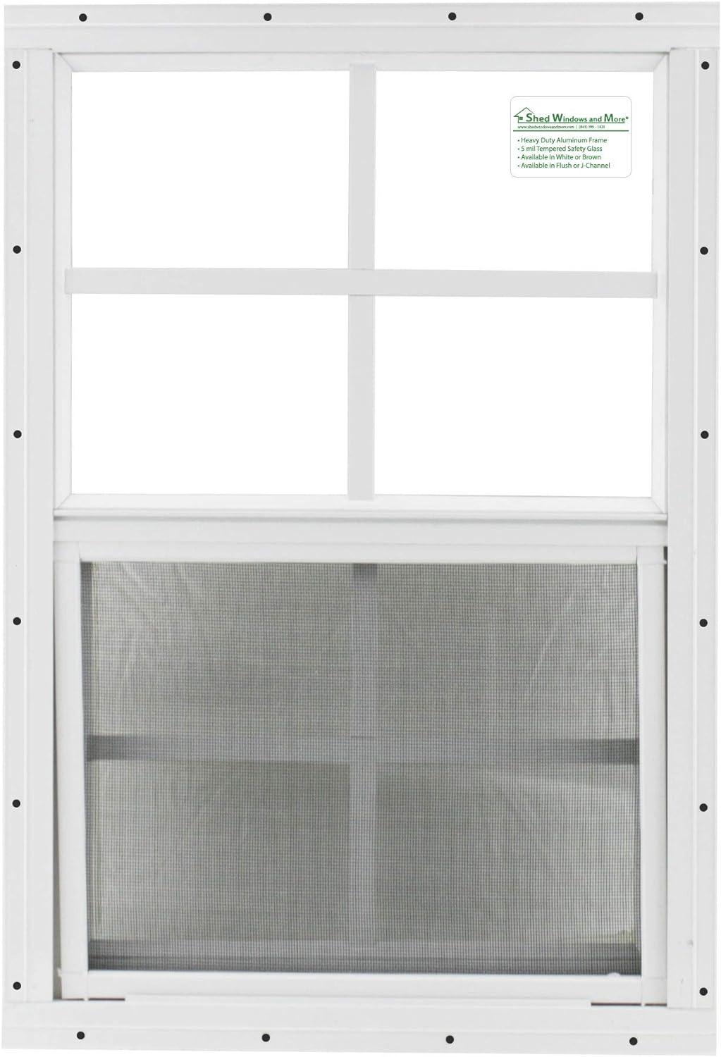 Shed Windows: Playhouse & Coop: Surprising Insight: Tested Glass Glare Less