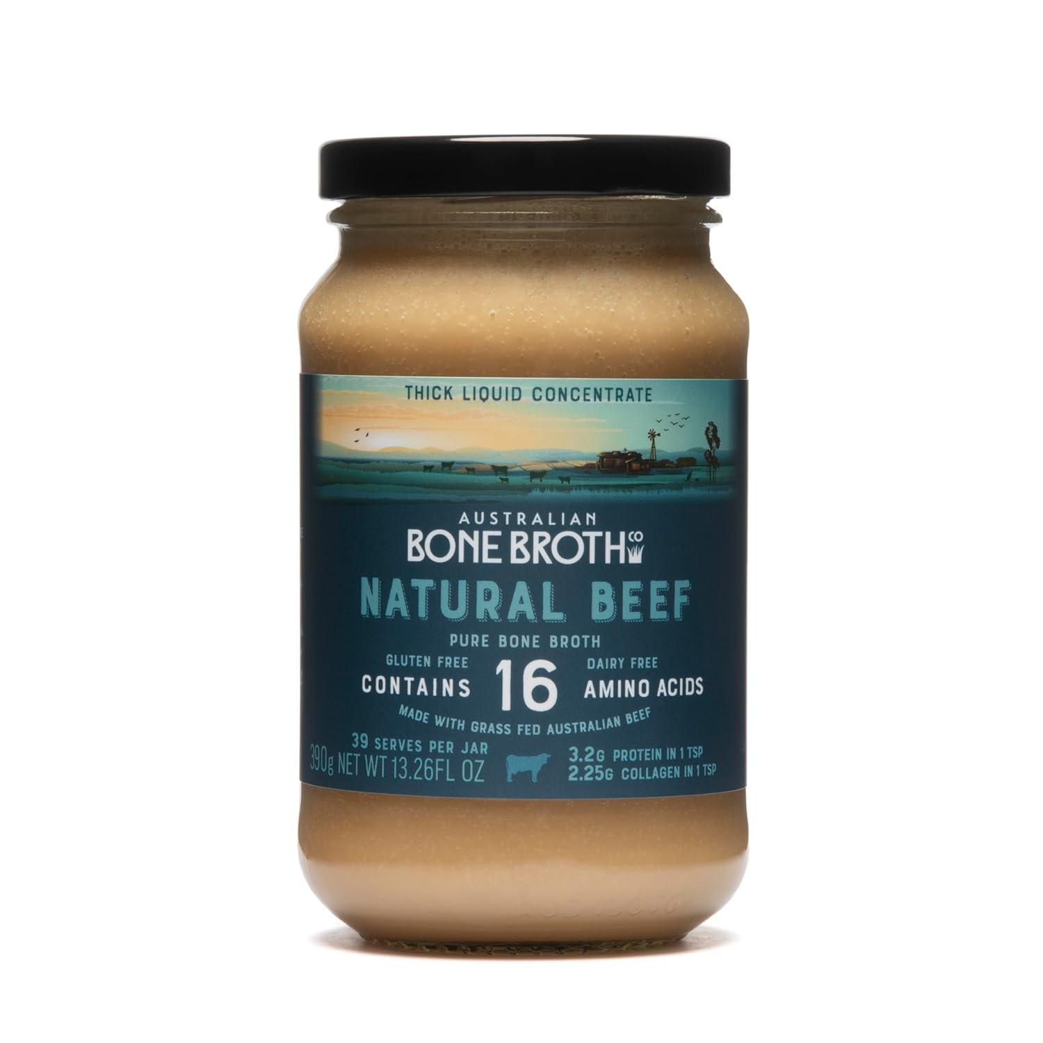 Natural Beef Broth Concentrate: Tested Versus Trendy Choices... 13oz Gluten-Free Australian Masterpiece