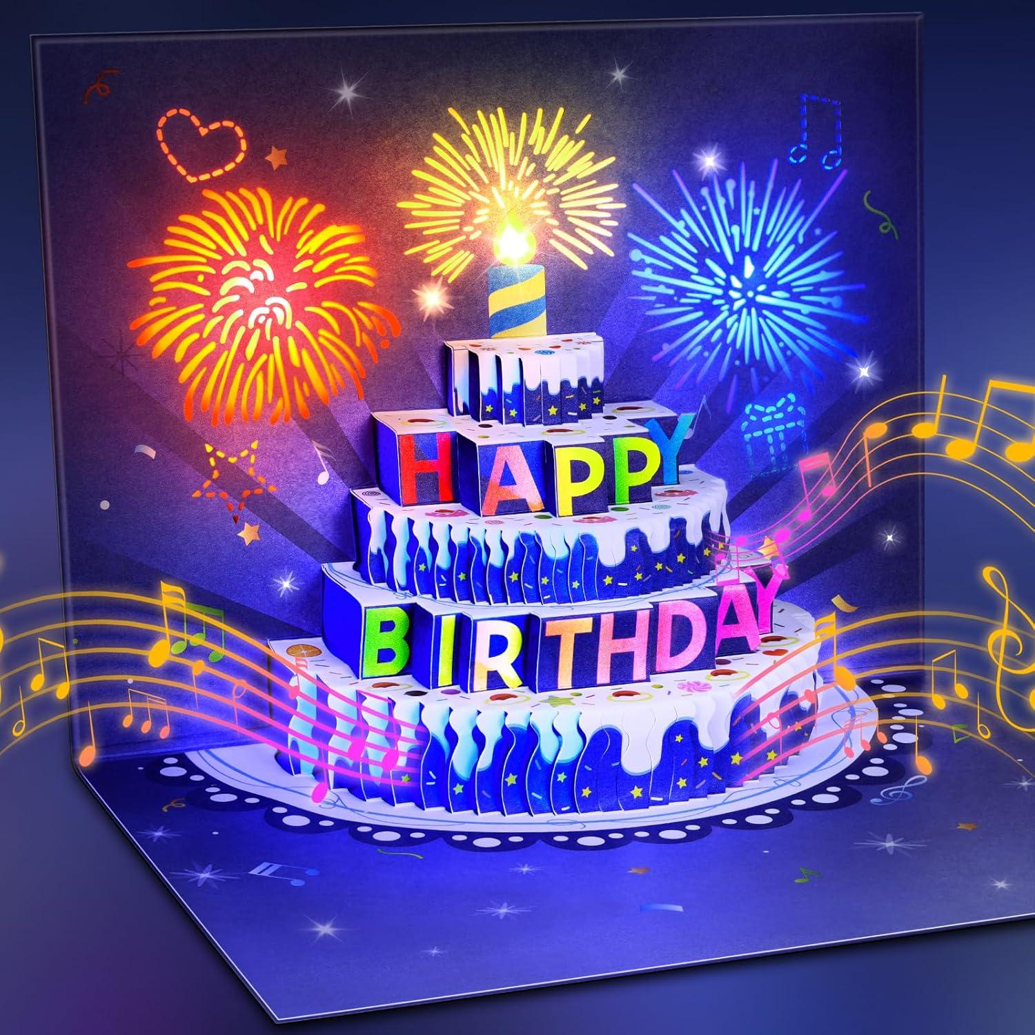 Sparkling Fireworks Pop-Up Birthday Card Showdown! Tested For Surprising Impact
