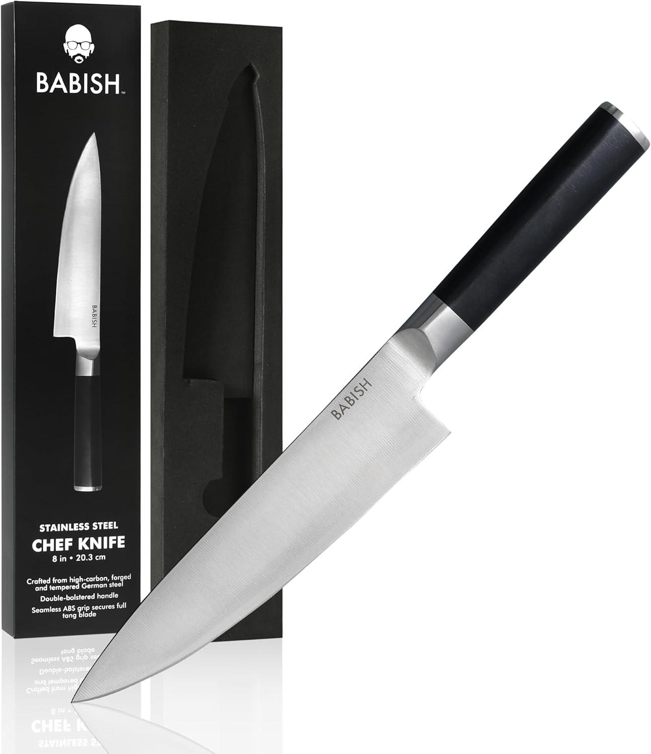 German-Steel Versus Ergonomics: Babish Chef Knife Compared