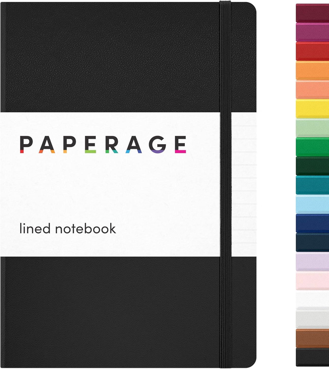 Perfect Journal Showdown: Tested Thick Paper... Black, 160 Pgs, Hardcoat