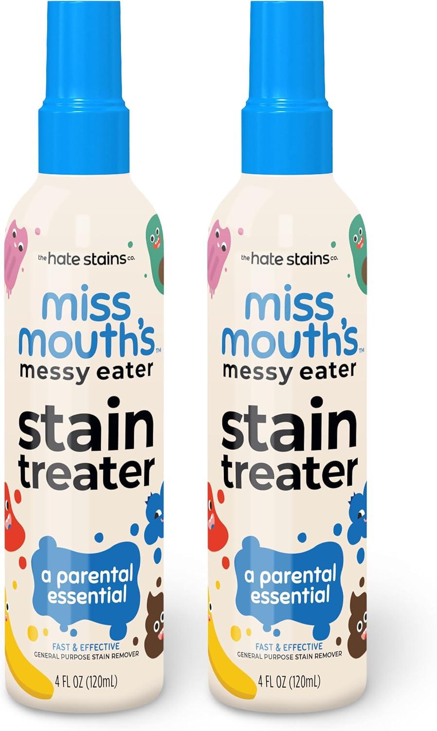 Miss Mouth vs. Mess: Surprisingly Easiest Stain Treat For Babies... No Dry Cleaning Needed!