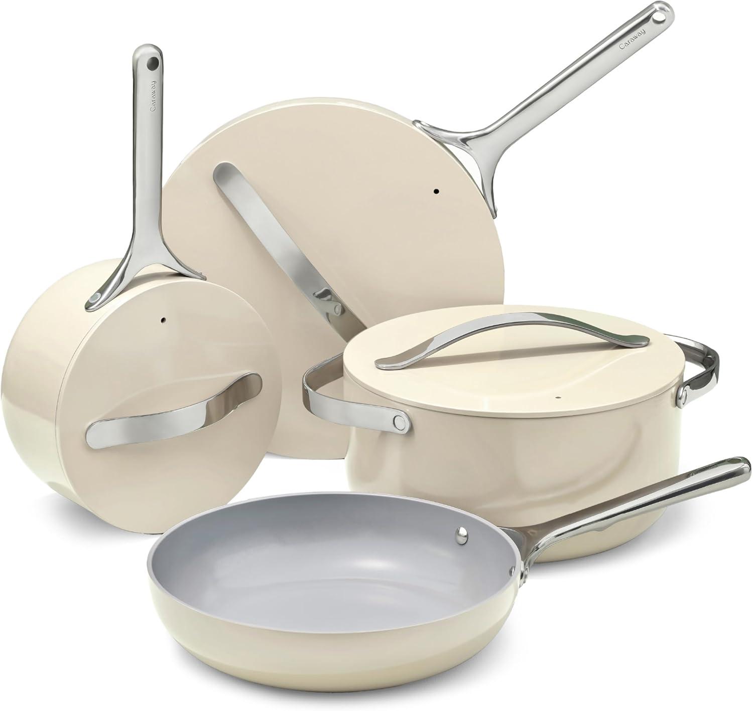 Surprising Insight: Caraway Nonstick Set Showdown - Safe, Tested, Easy Use… Trendy Kitchen Essentials!