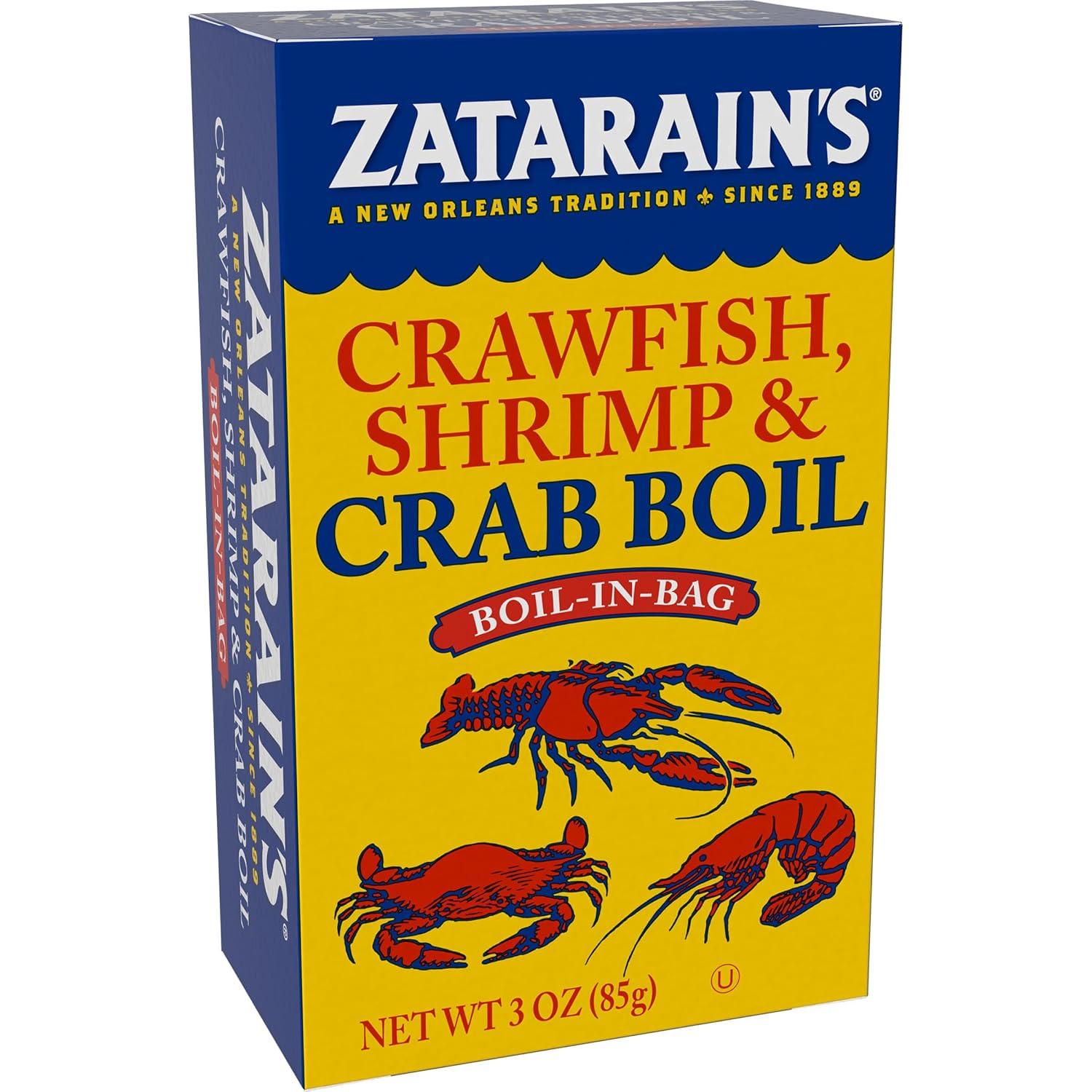Versus Boil Mixes: Tested Seafood Zatarain's Bold, Spicy at Home for Crustaceans
