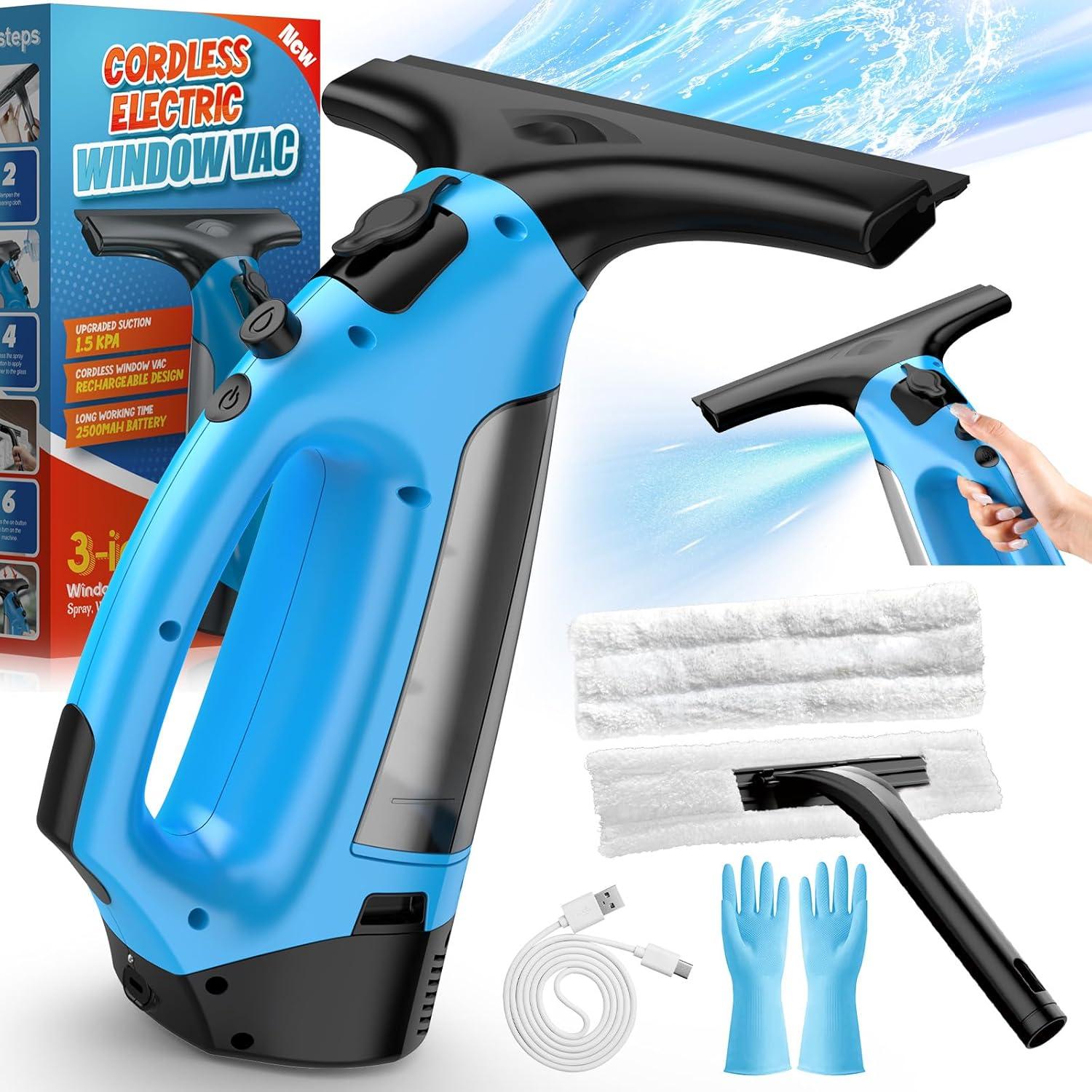 Versus Dust: 3-in-1 Window Squeegee… Surprising Test On Glass!