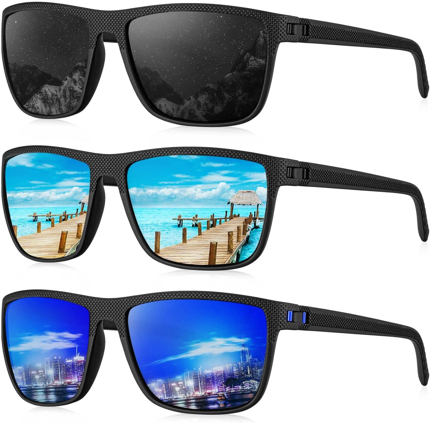 KALIYADI Sunglasses: Lightweight, Tested Protection for Driving, Fishing... Surprising Versus Polarized Standards