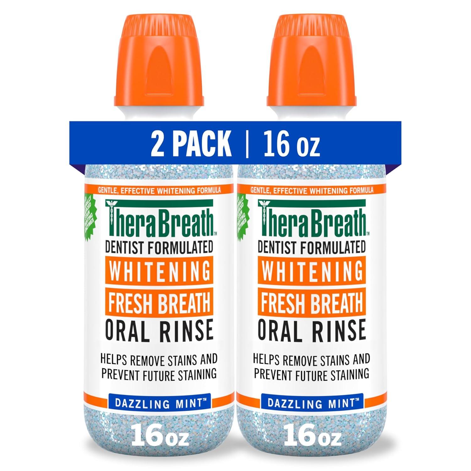 TheraBreath vs. Mint Showdown: Whitening Power Tested... dentist-formulated surprise!