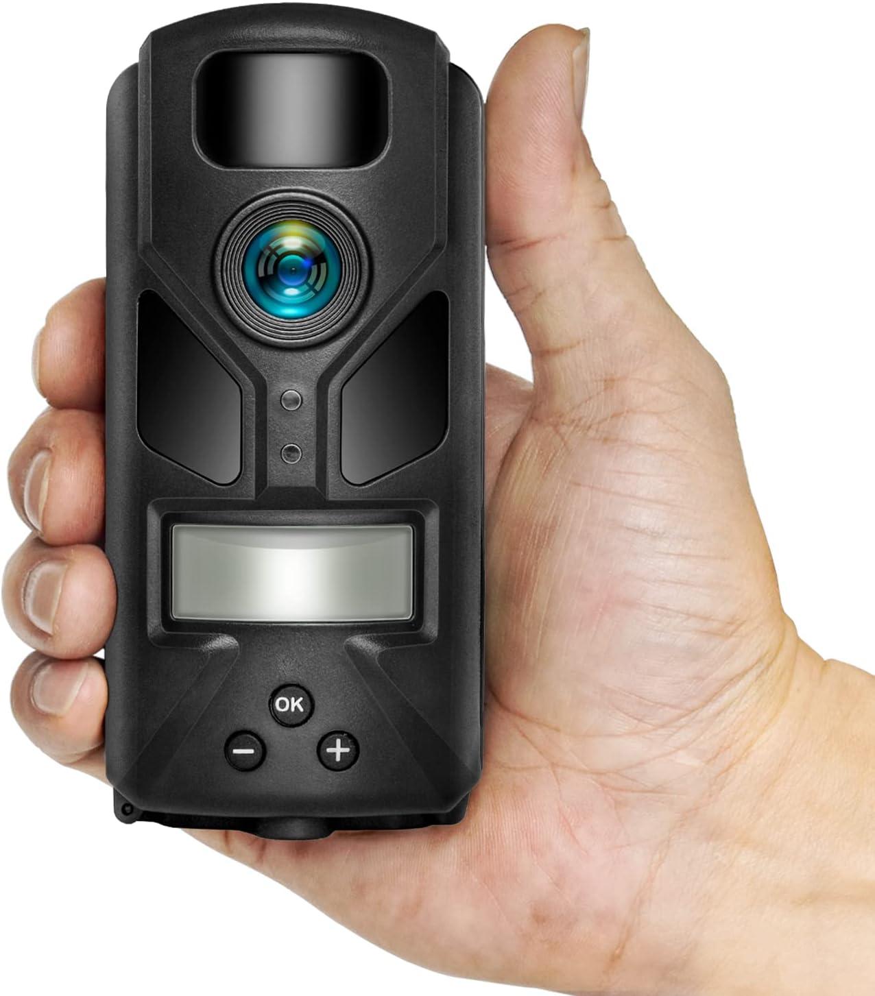 Mini Camera Showdown: 20MP vs. 1080P, No Glow Night Vision Compared... Perfect for Wildlife Monitor