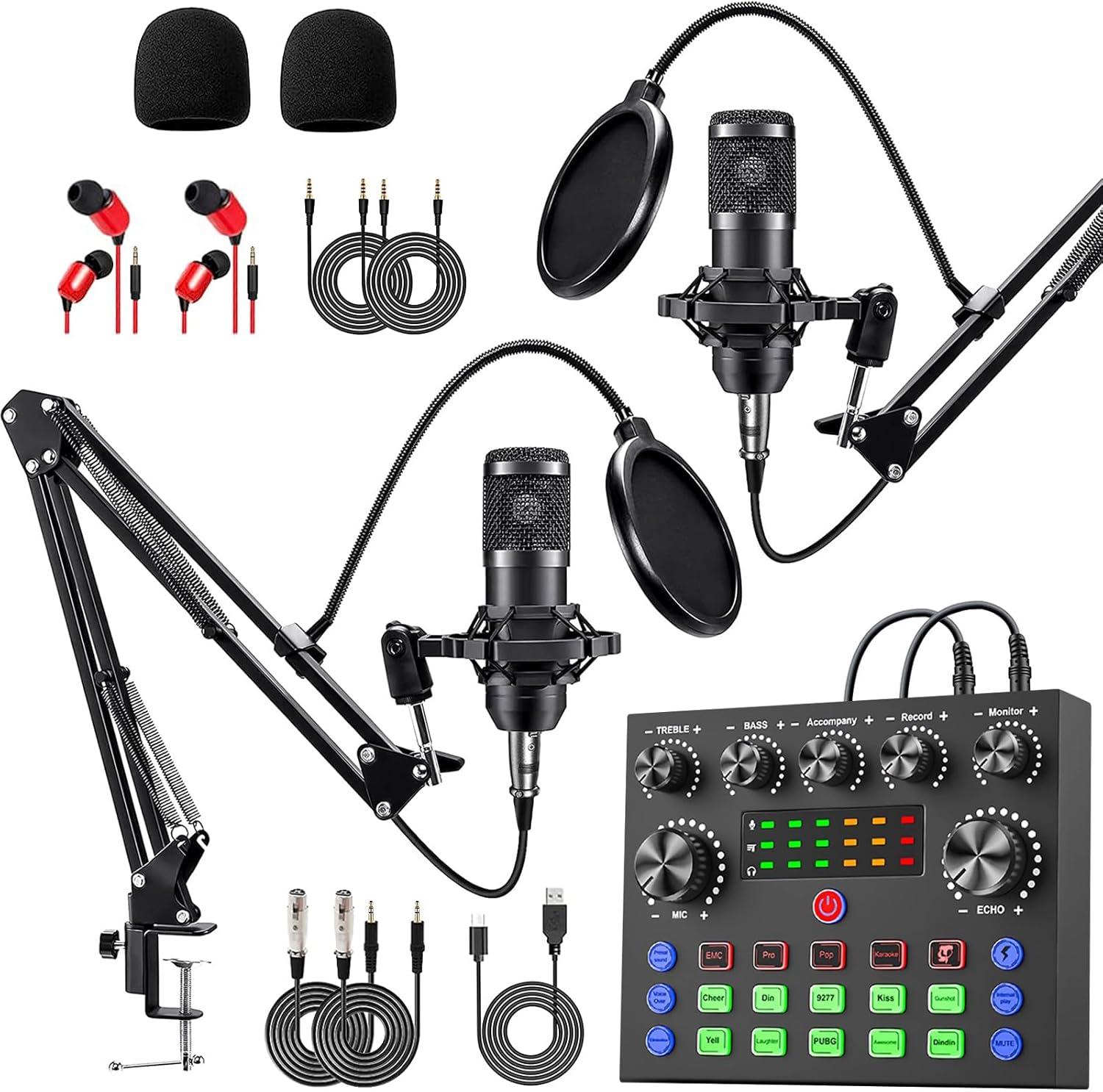 Podcast Gear Showdown: Versus Bundle—Condenser, Voice Changer, Tested for Recording