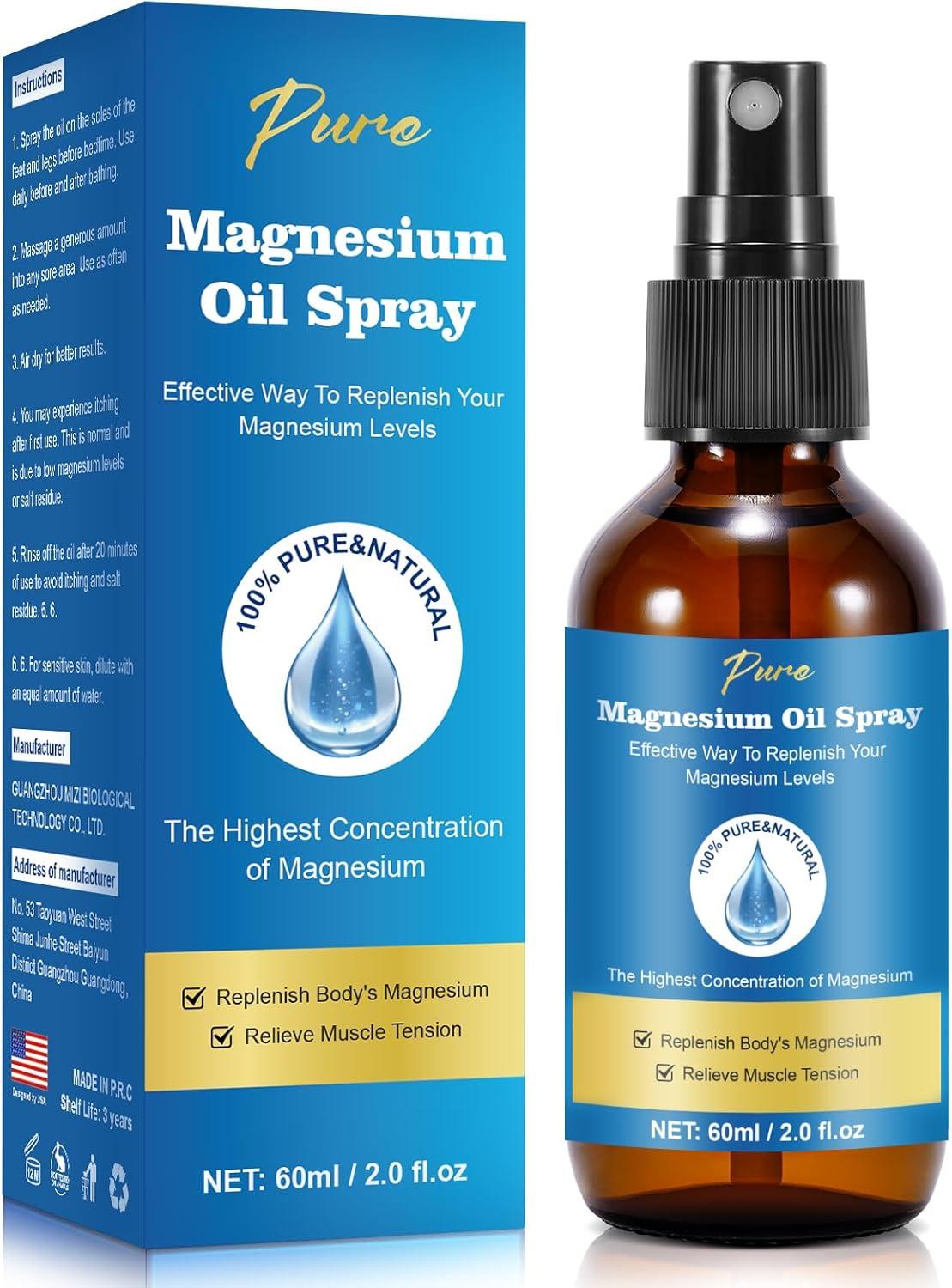 Surprising Benefit... Magnesium Oil Spray vs. Glass Bottle: Tested, Easy To Use & местного Use