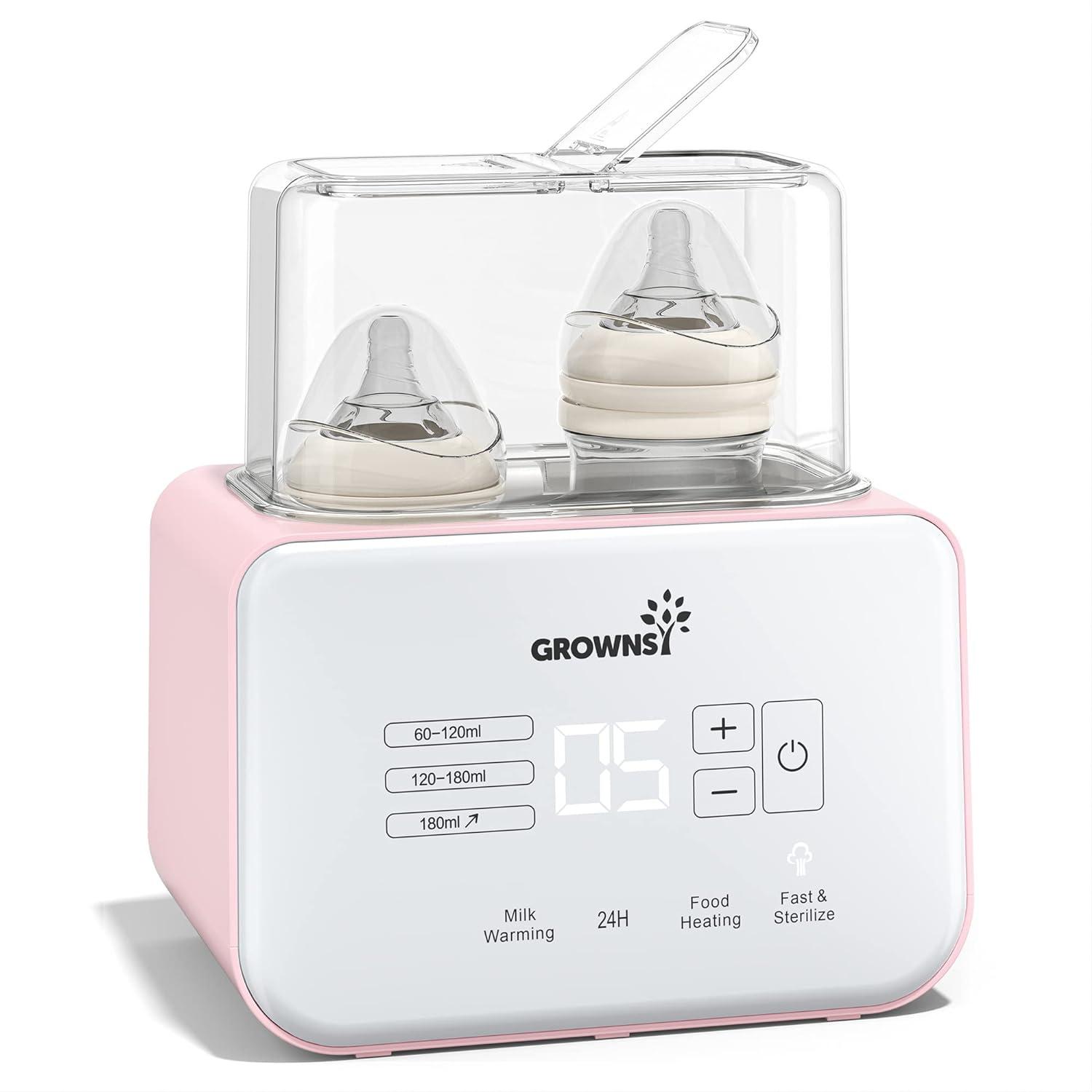 Grownsy Versus Sterilizing Baby Food Warmer: Tested Essentials