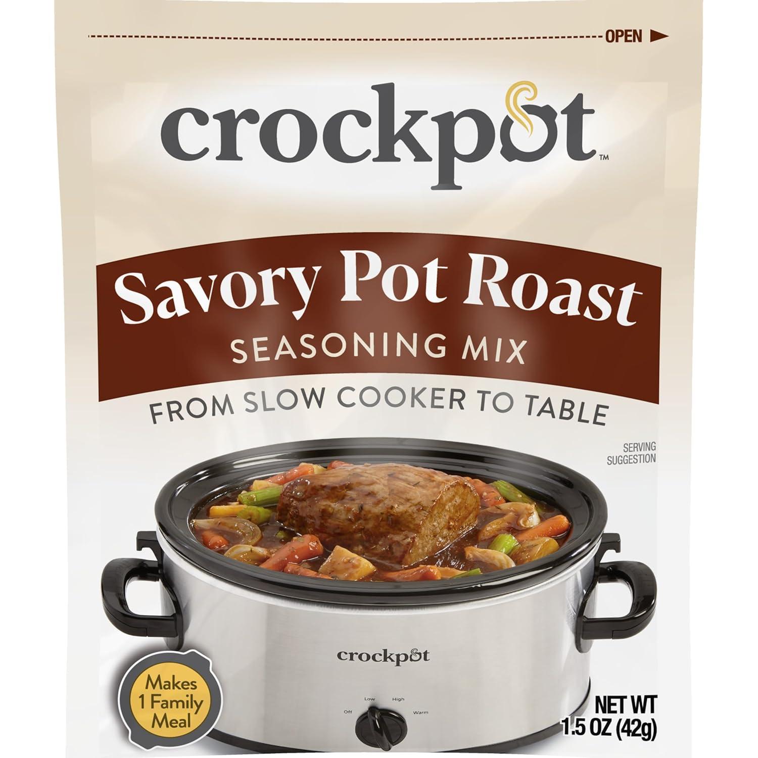 Crock-Pot Pot Roast Seasoning Versus Surprising Insight… Tastes-test!