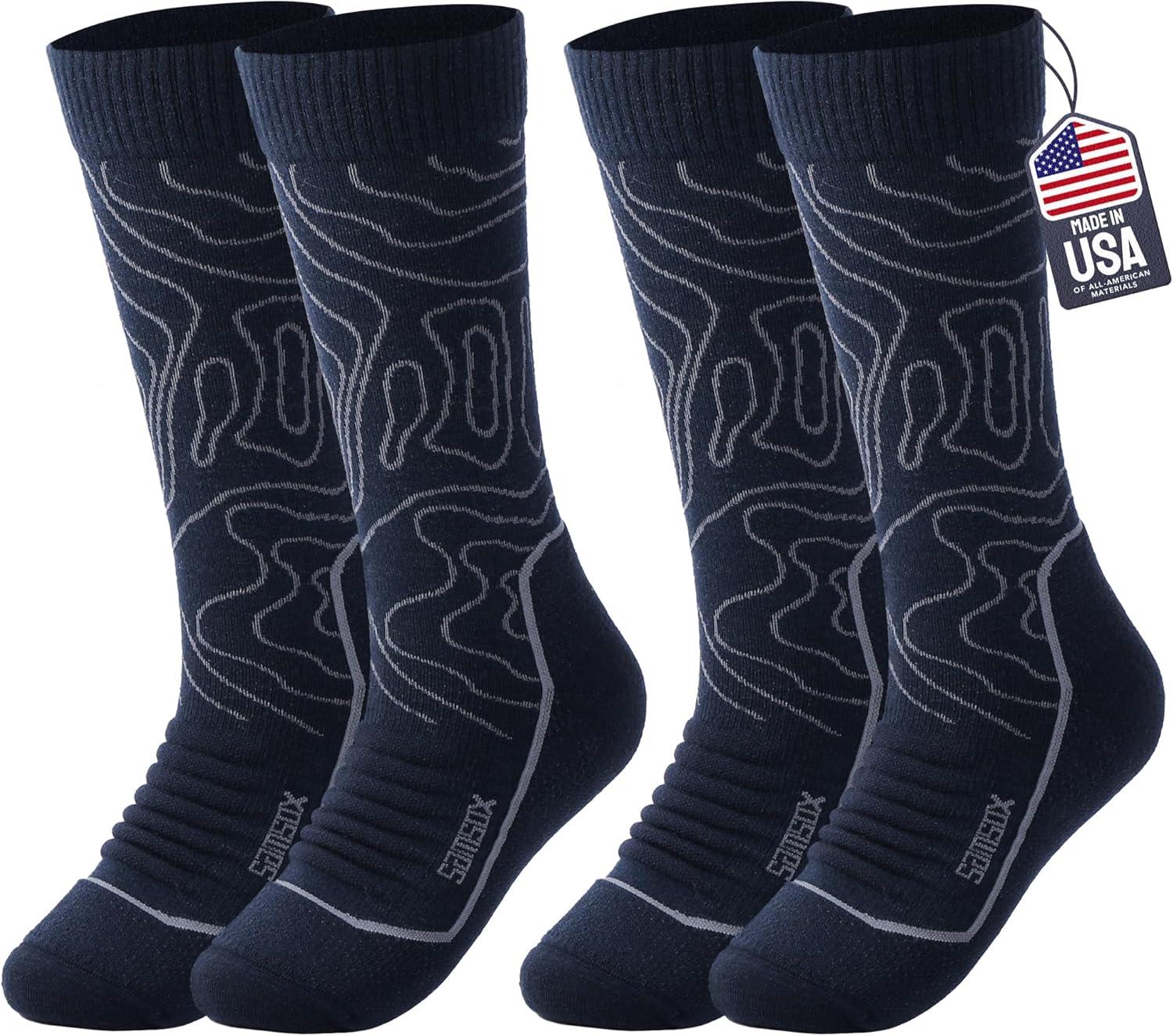 ShearLeg Strength InSnow: SAMSOX US-Made Hiker's Tested Versus Space-Savvy Comfort… Gear Choice!