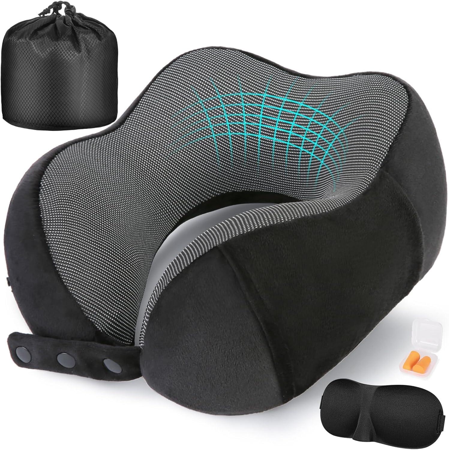 Travel Pillow Showdown: Memory Foam Tested For Better Airplane Sleep…