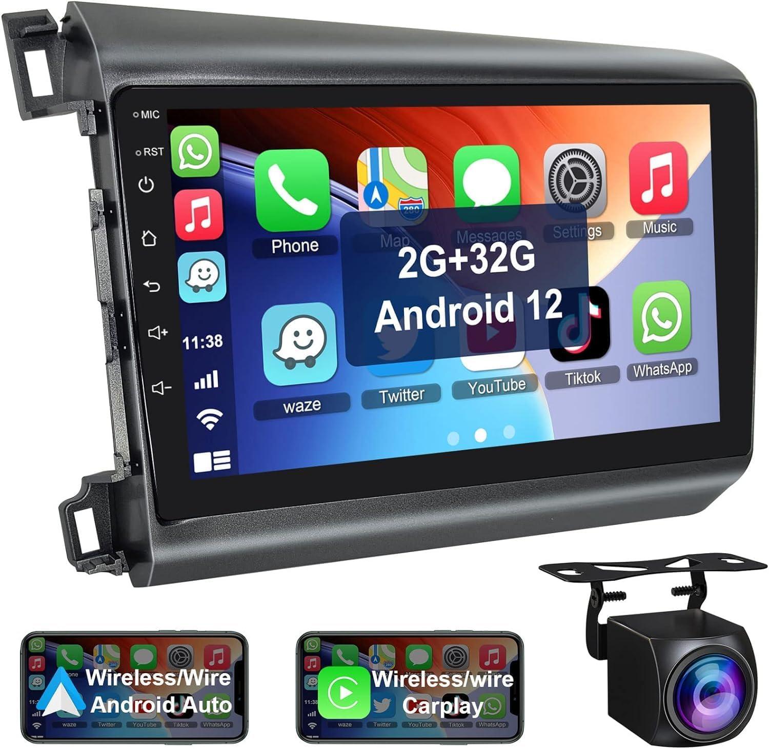 Tested Honda Civic Radio: 9-Inch GPS vs 32G Storage… Bluetooth Brilliance!