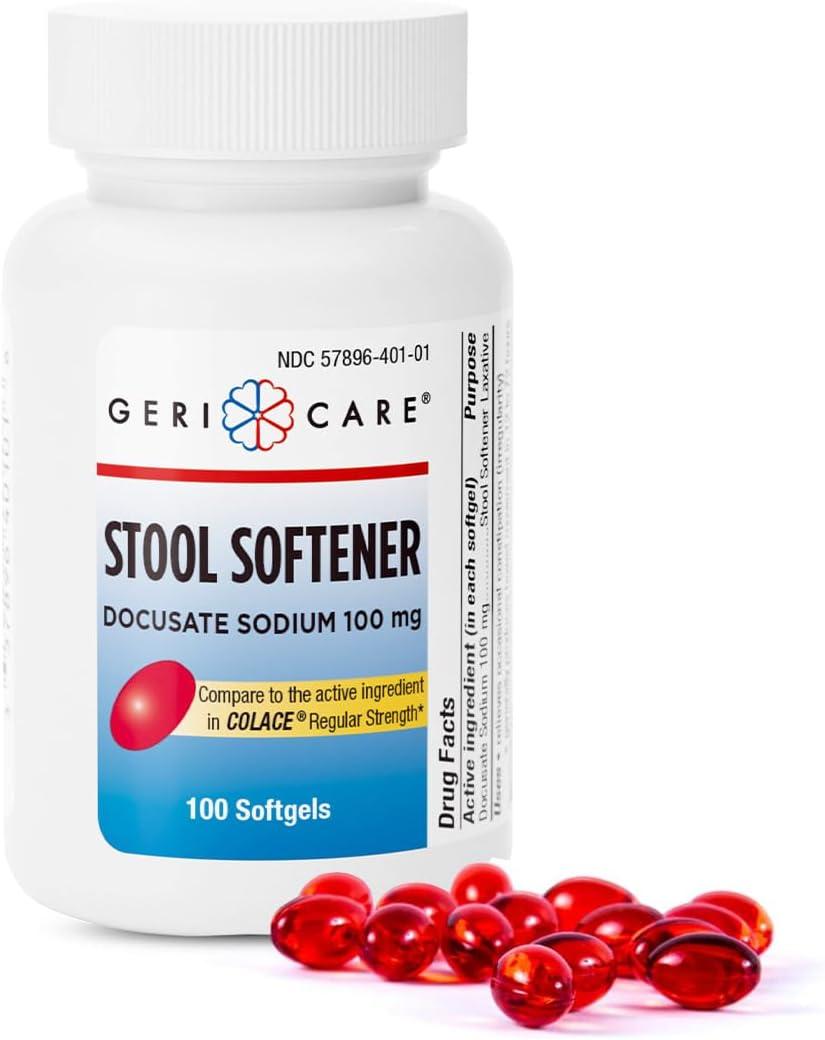 Gentle tested docusate softgels vs. stimulant: Daily use constipation relief breakthrough!