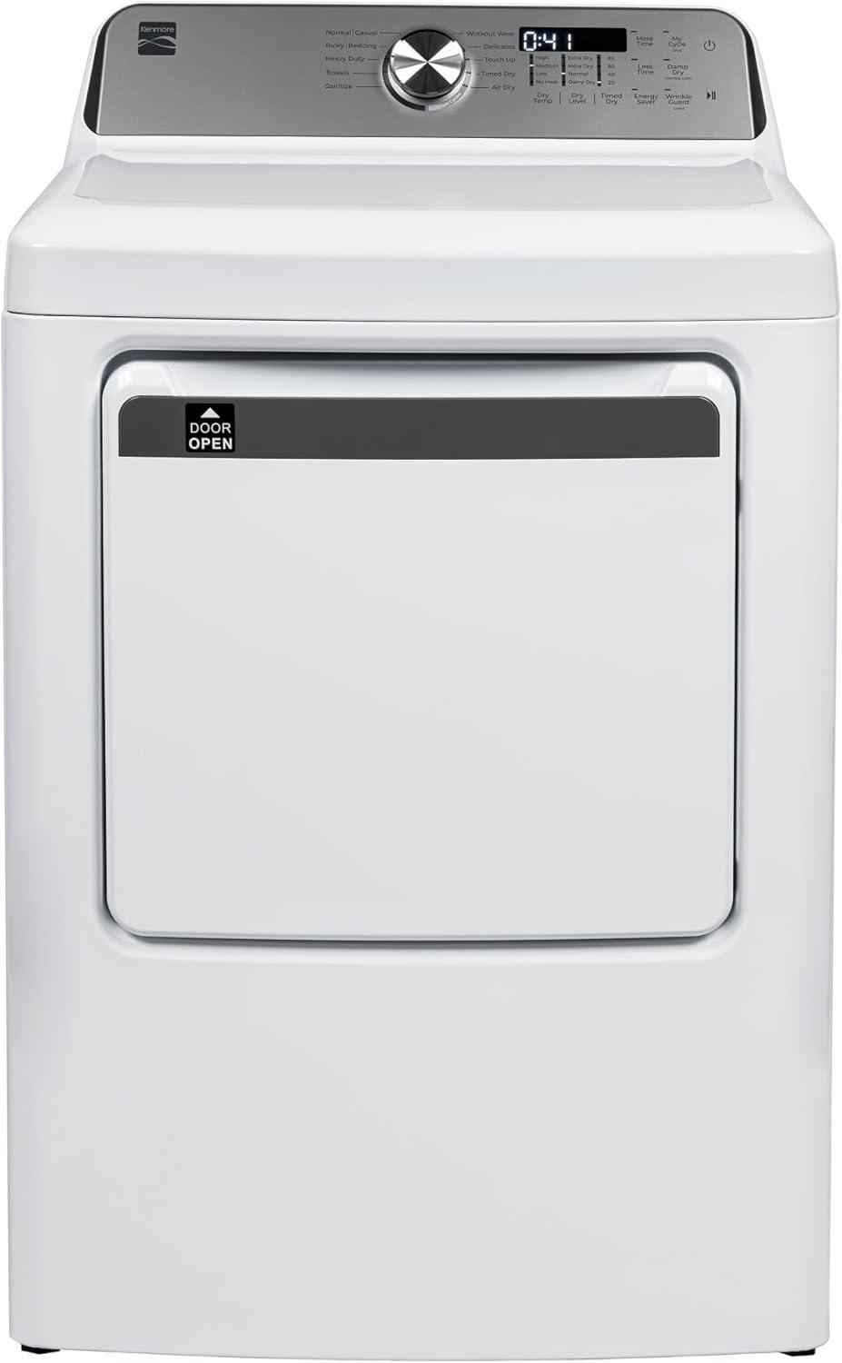 Front-Load Gas Dryer Compared: Smart Sensor Dryer vs. 7.0 Cu. Ft. tested for Wrinkles & More…