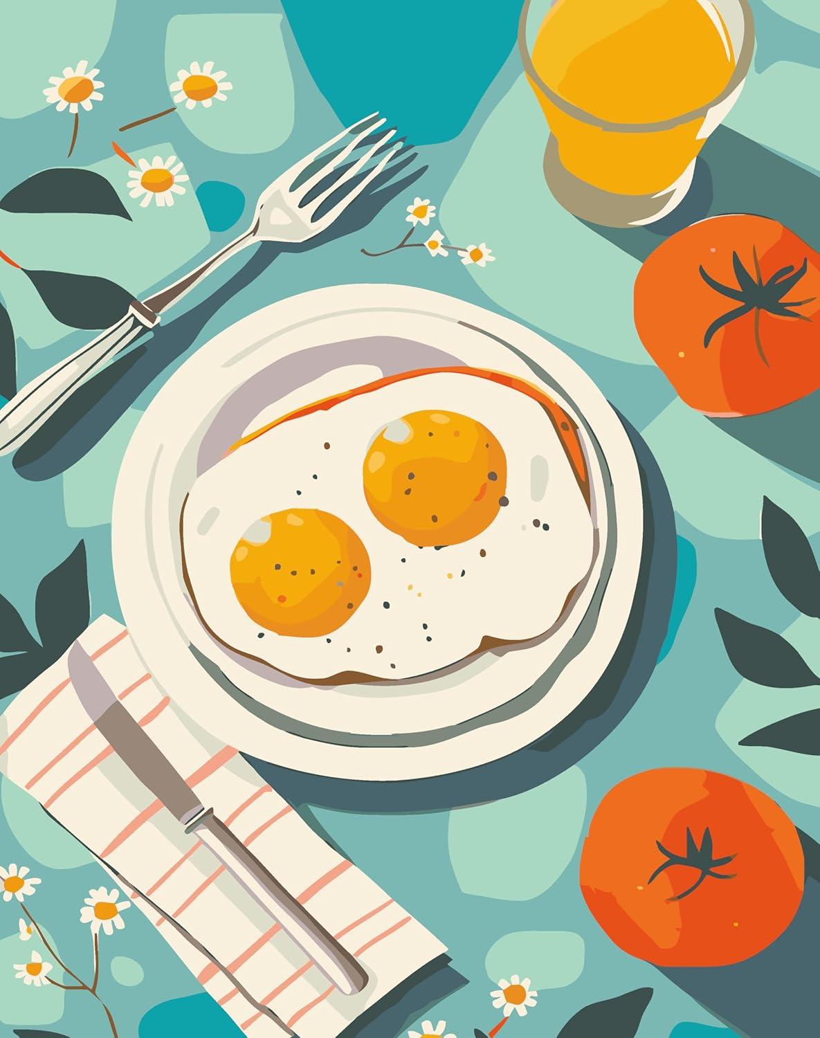 Paint-by-Number Foodie Art: Surprising DIY vs. Ready Kit... Must-Tested Gift!