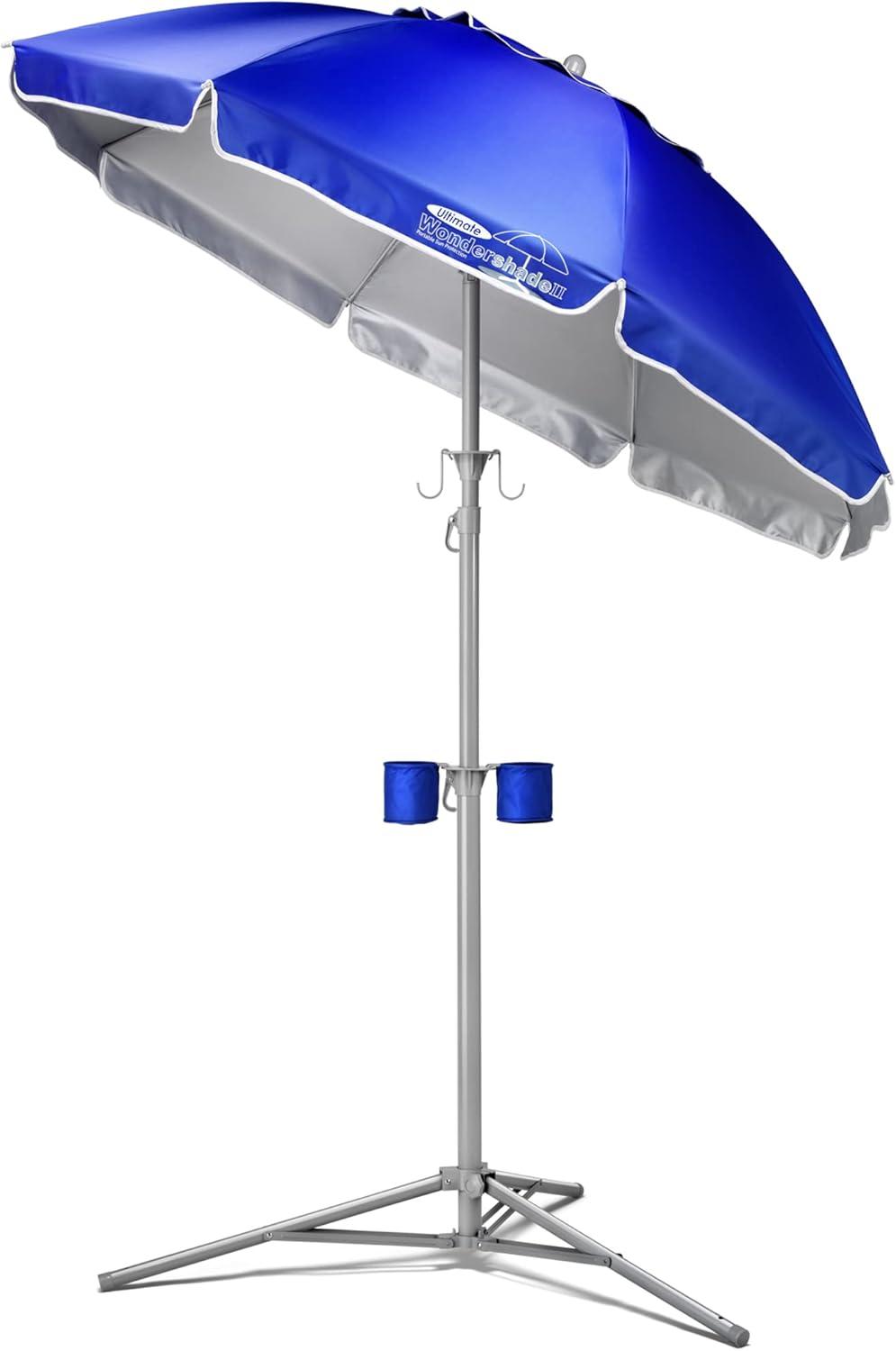 Ultimate Portable Umbrella Showdown: Lightweight, Adjustable, Tested Shade Blue...拜仁